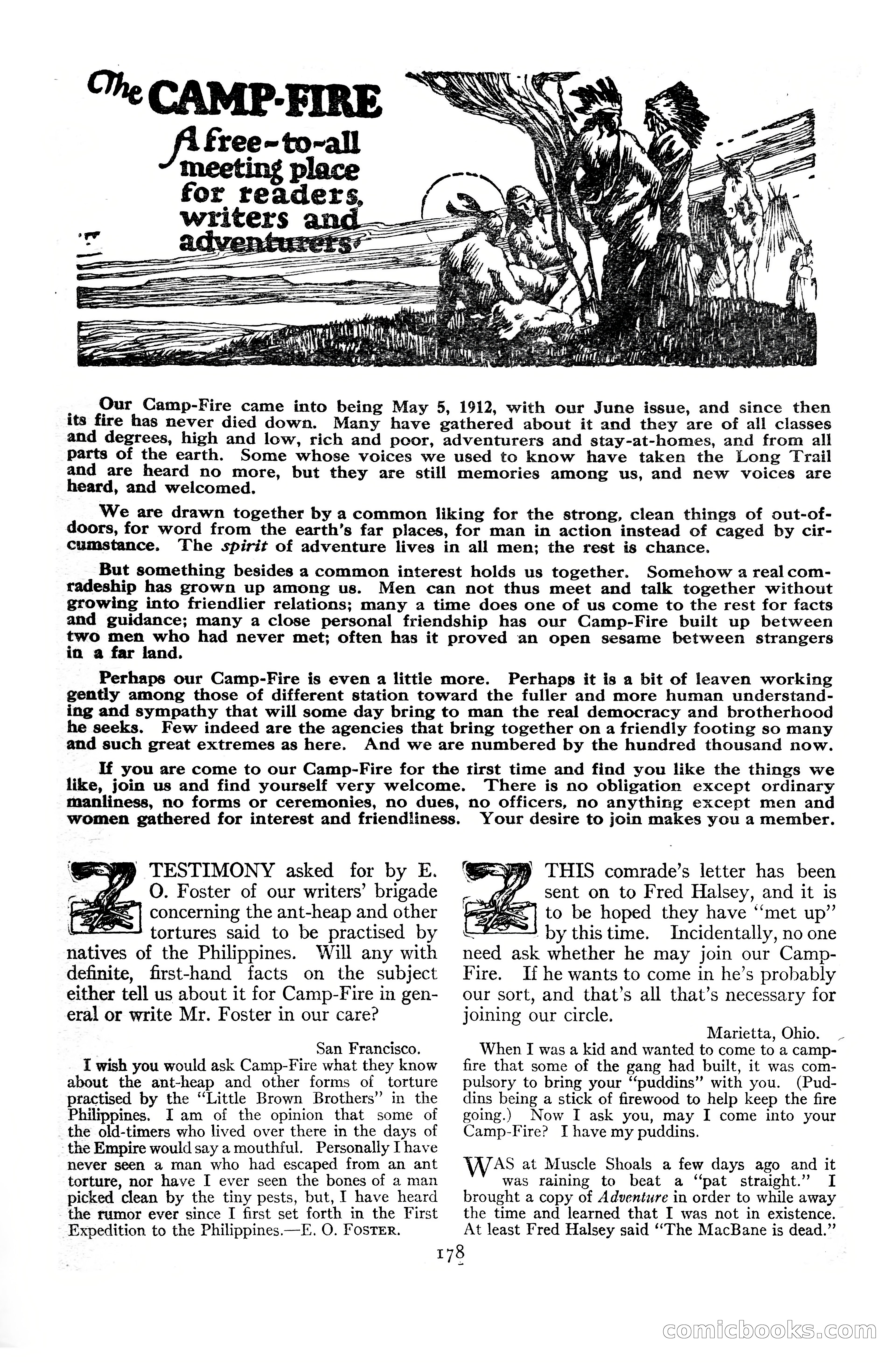 Adventure Magazine Cover, June 20, 1925 — page 196 of 212