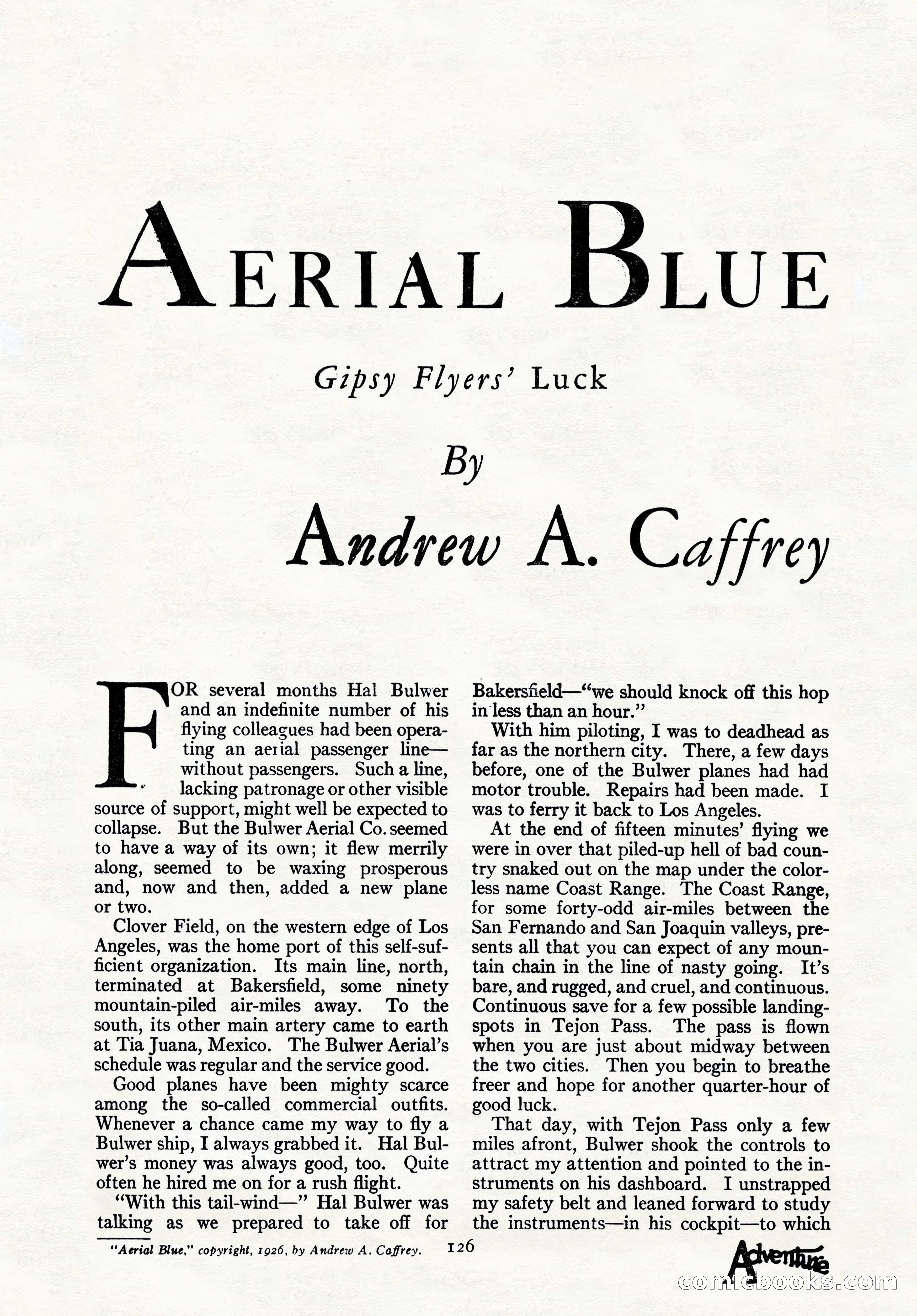 Adventure Magazine Cover — page 128 of 212