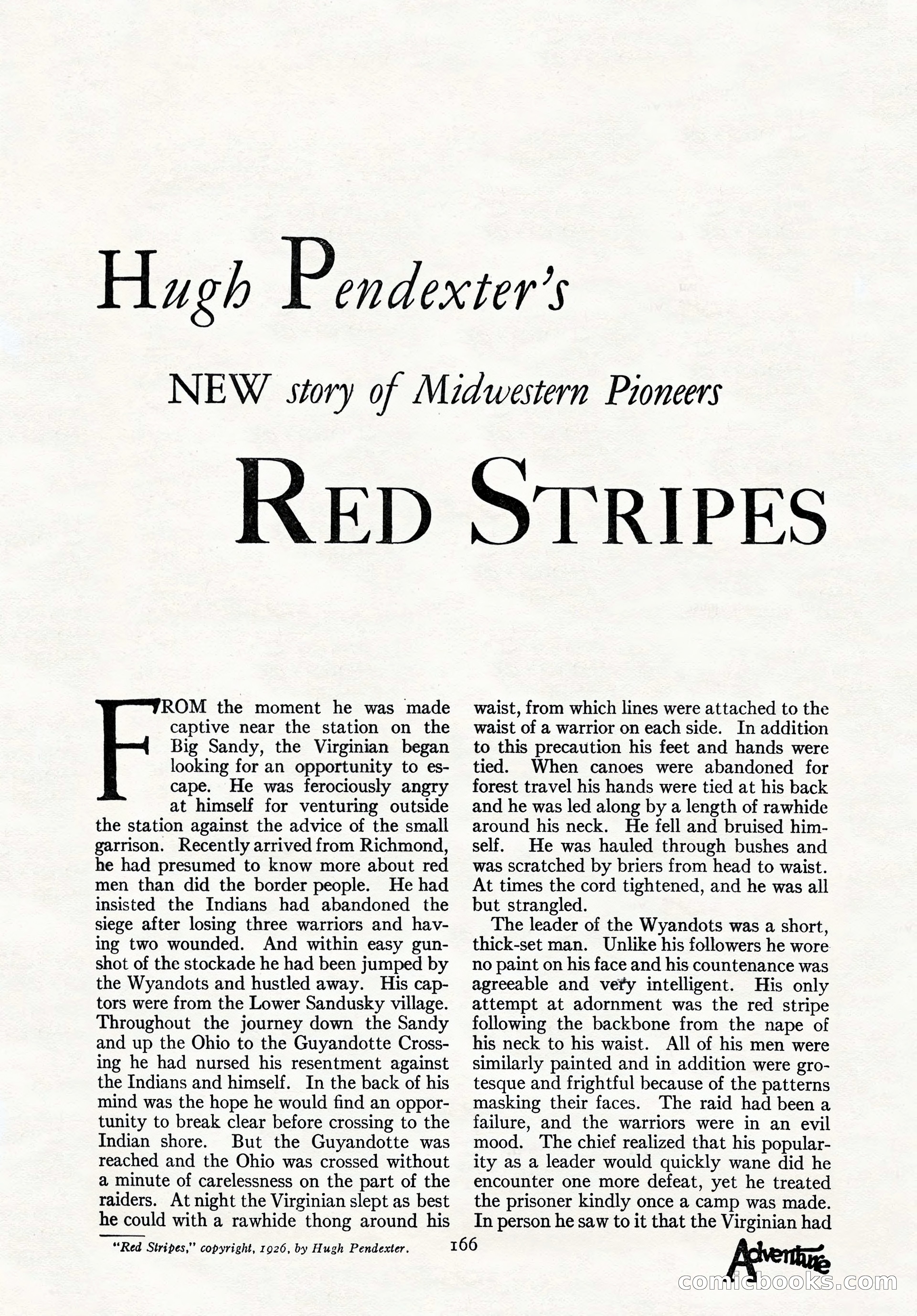 Adventure Magazine Cover — page 168 of 212