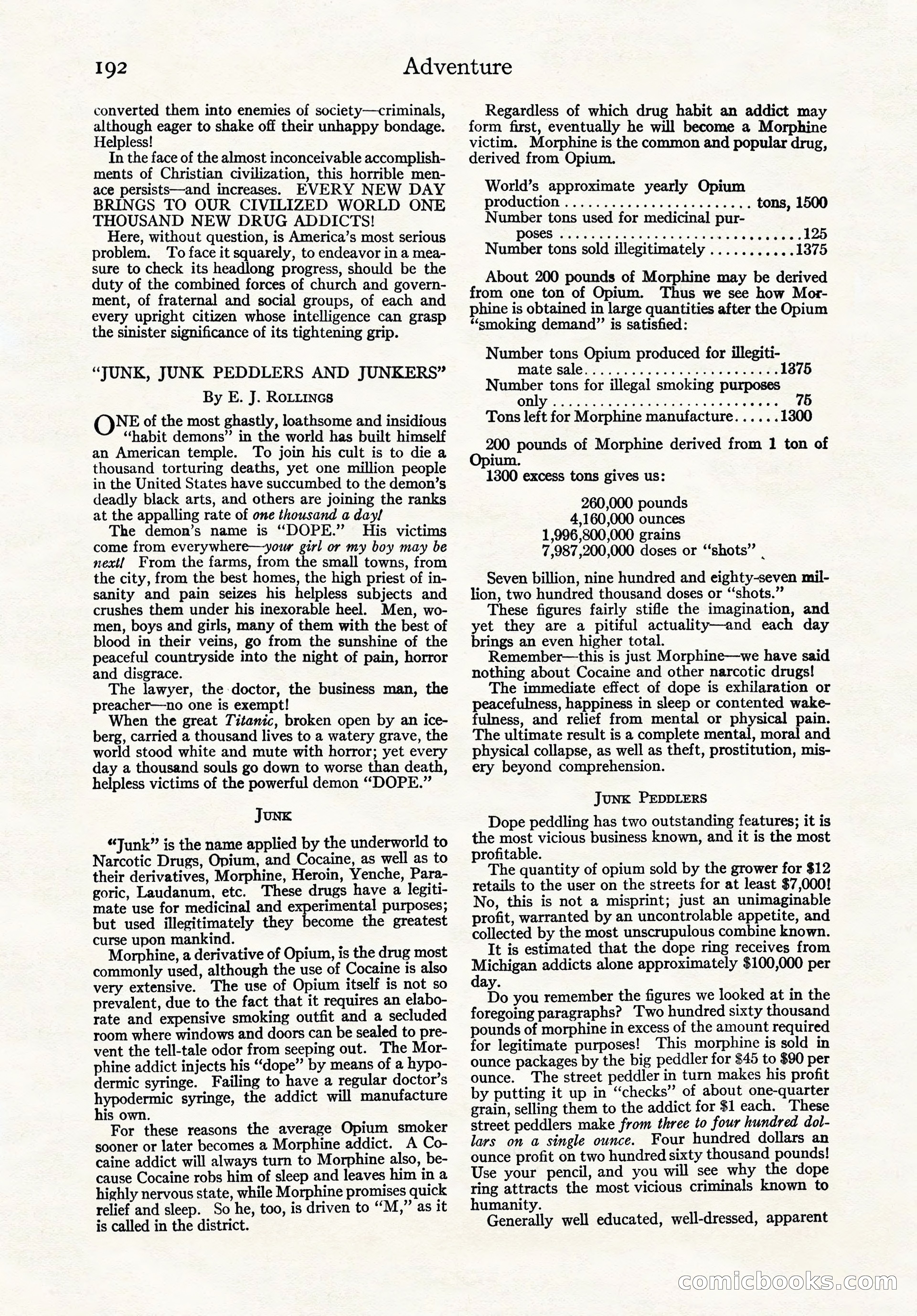 Adventure Magazine Cover — page 194 of 212