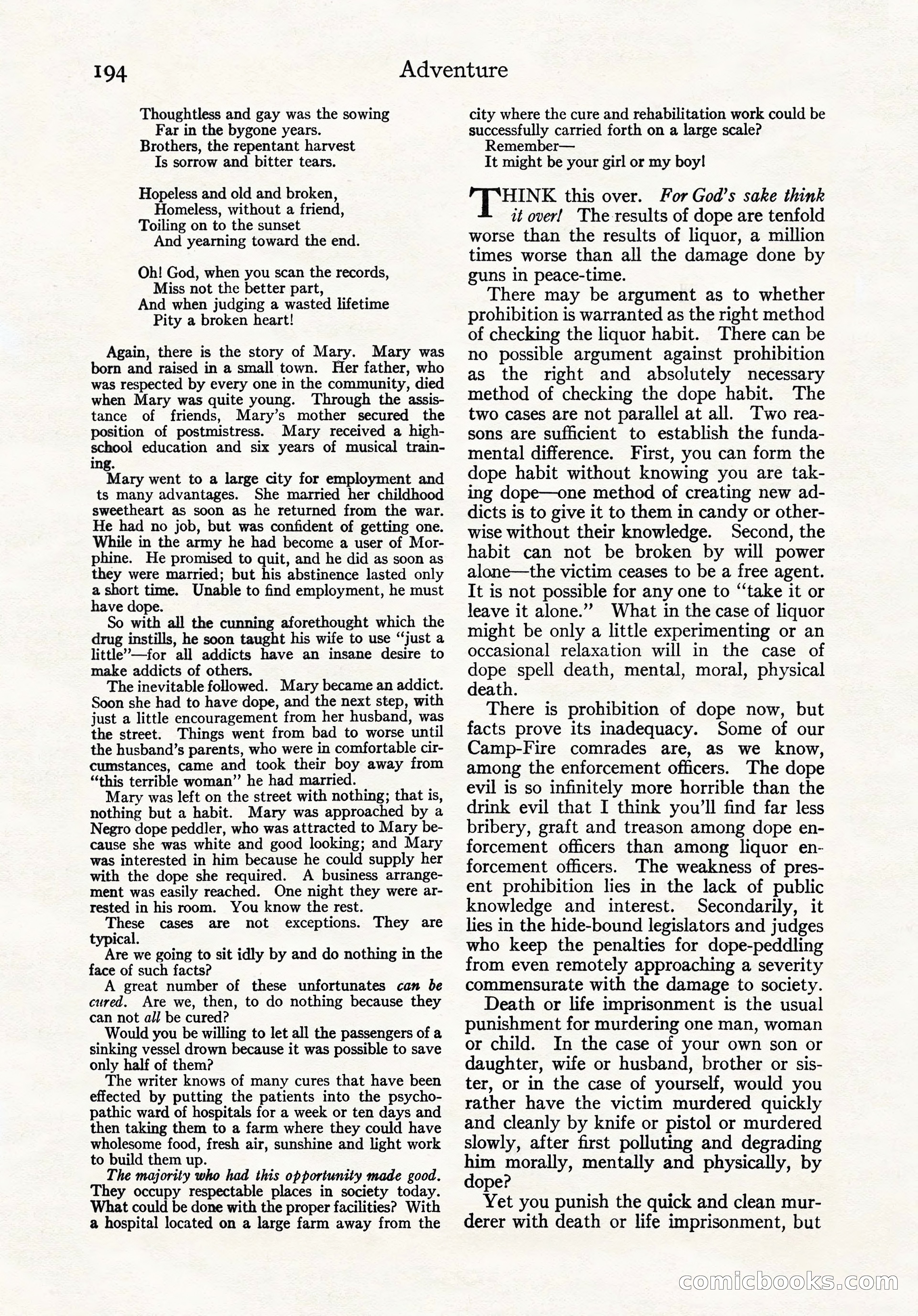 Adventure Magazine Cover — page 196 of 212