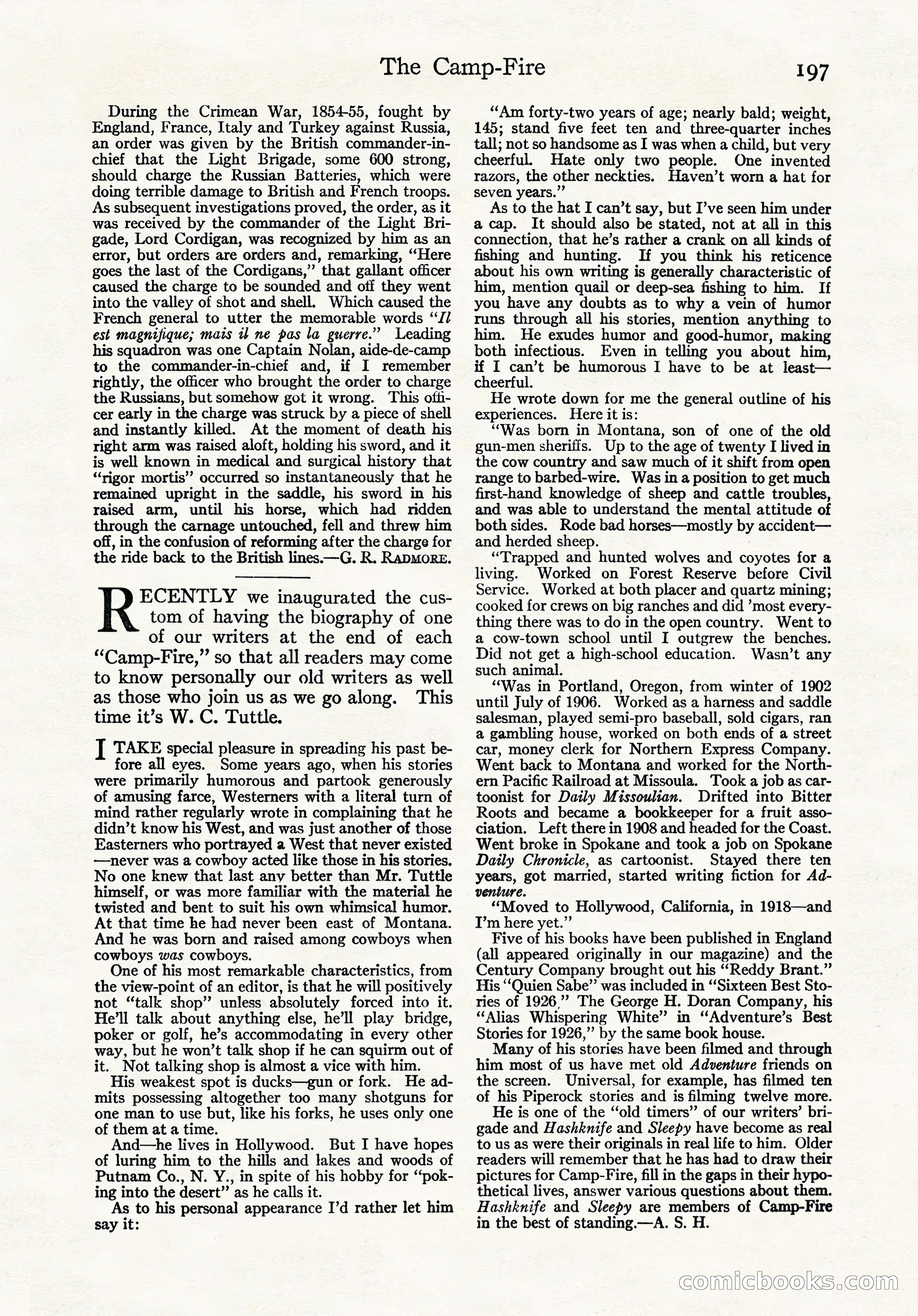 Adventure Magazine Cover — page 199 of 212