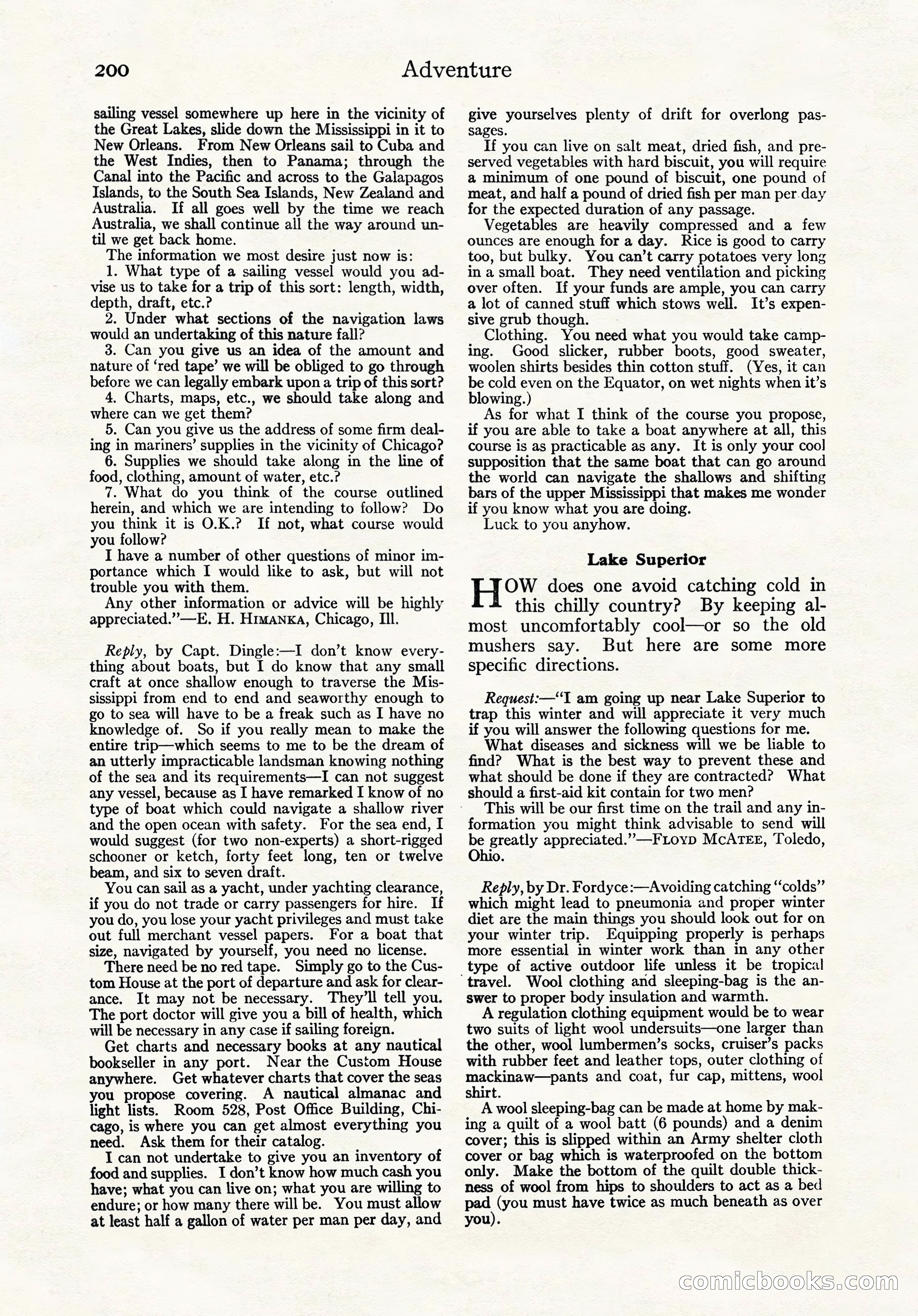 Adventure Magazine Cover — page 202 of 212