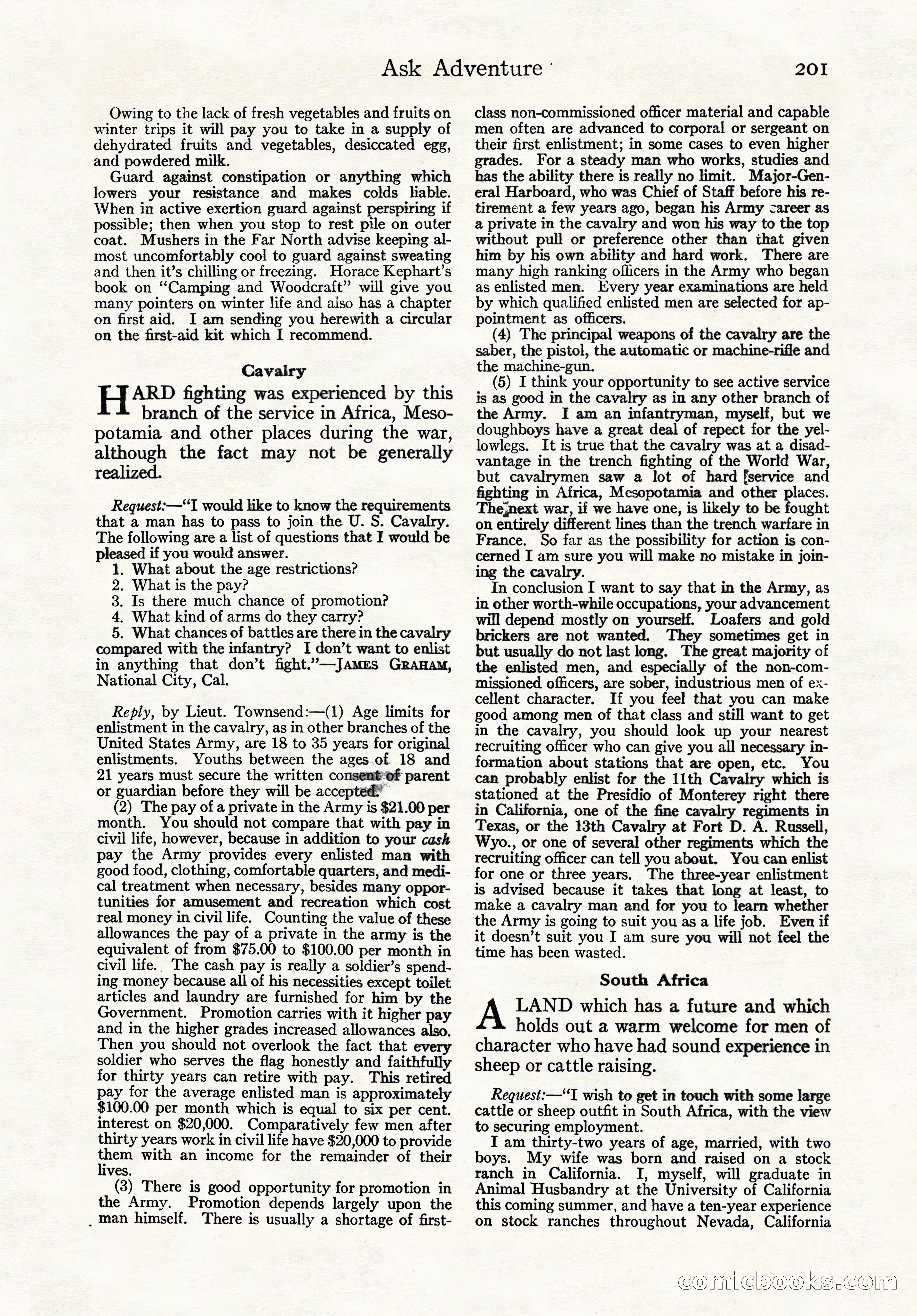 Adventure Magazine Cover — page 203 of 212