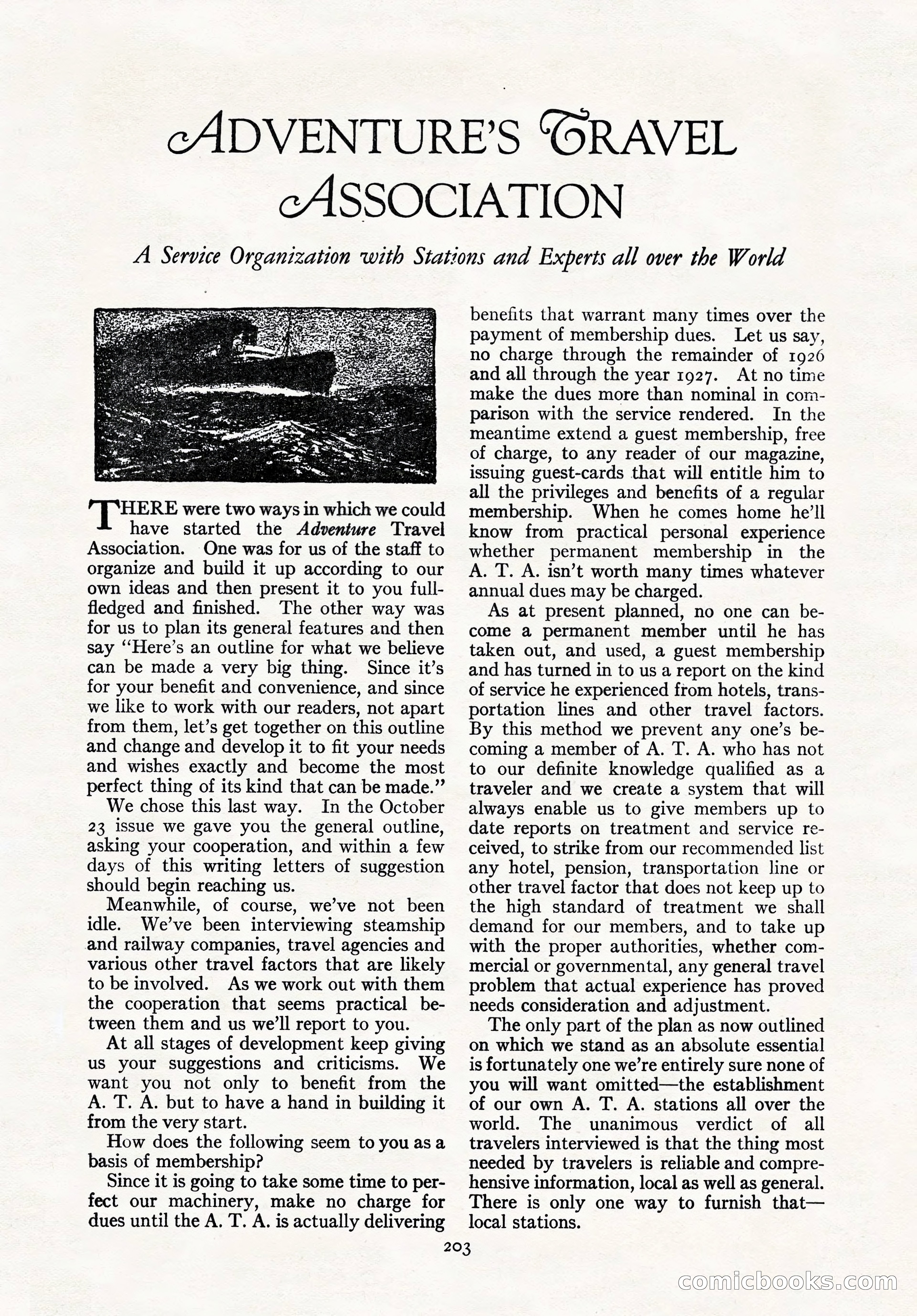 Adventure Magazine Cover — page 205 of 212