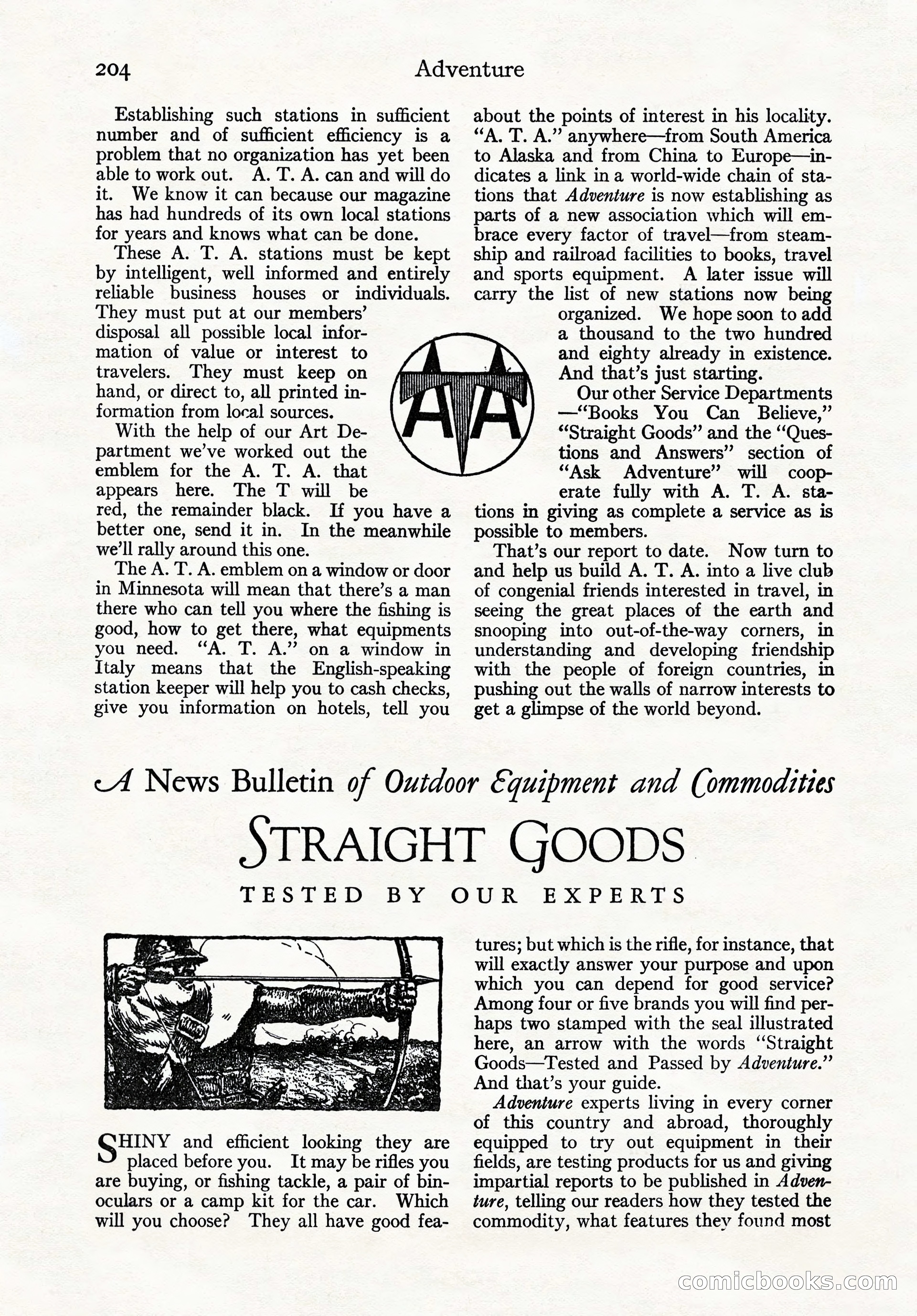 Adventure Magazine Cover — page 206 of 212
