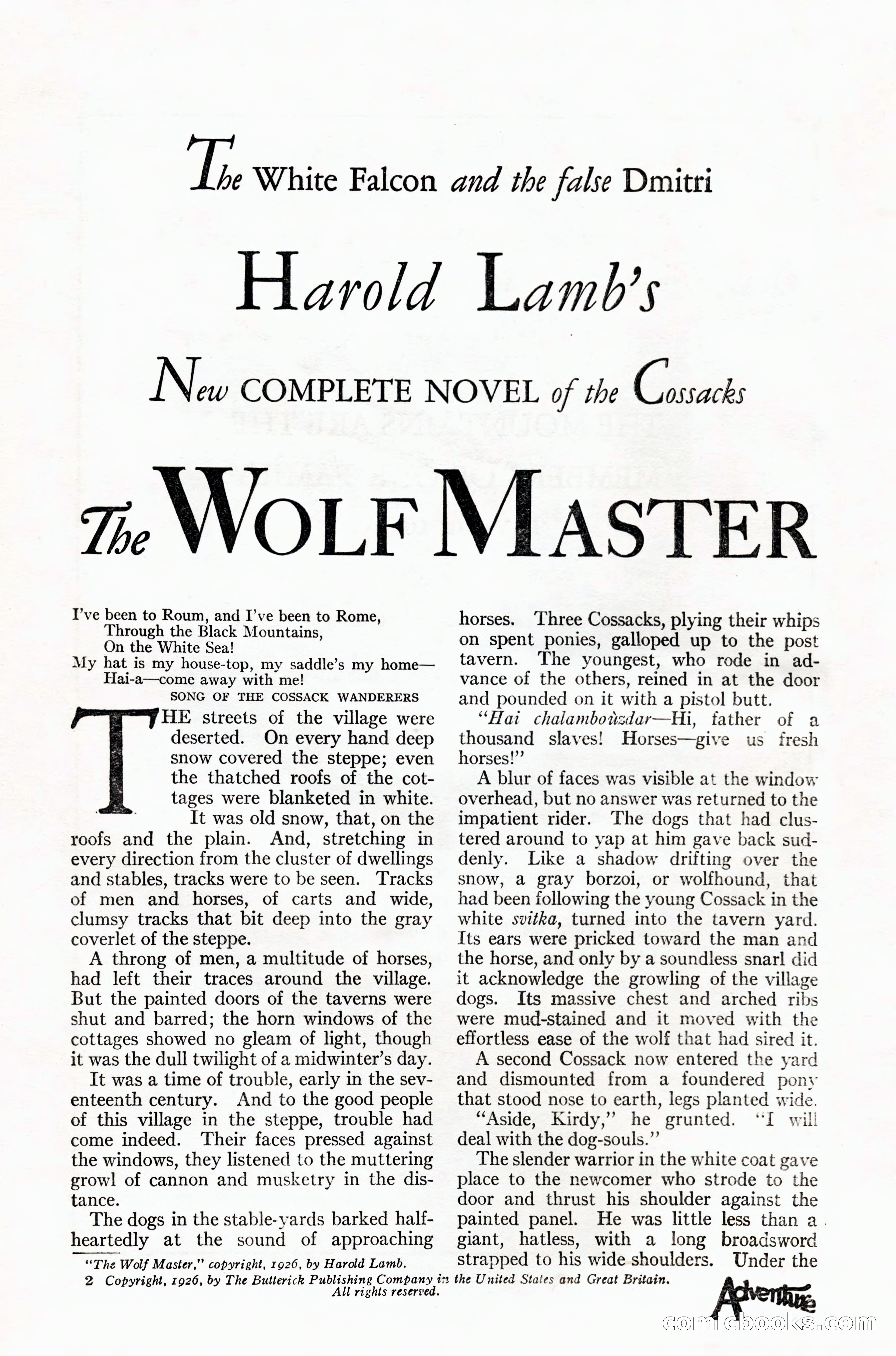 Adventure Magazine Cover — page 8 of 232