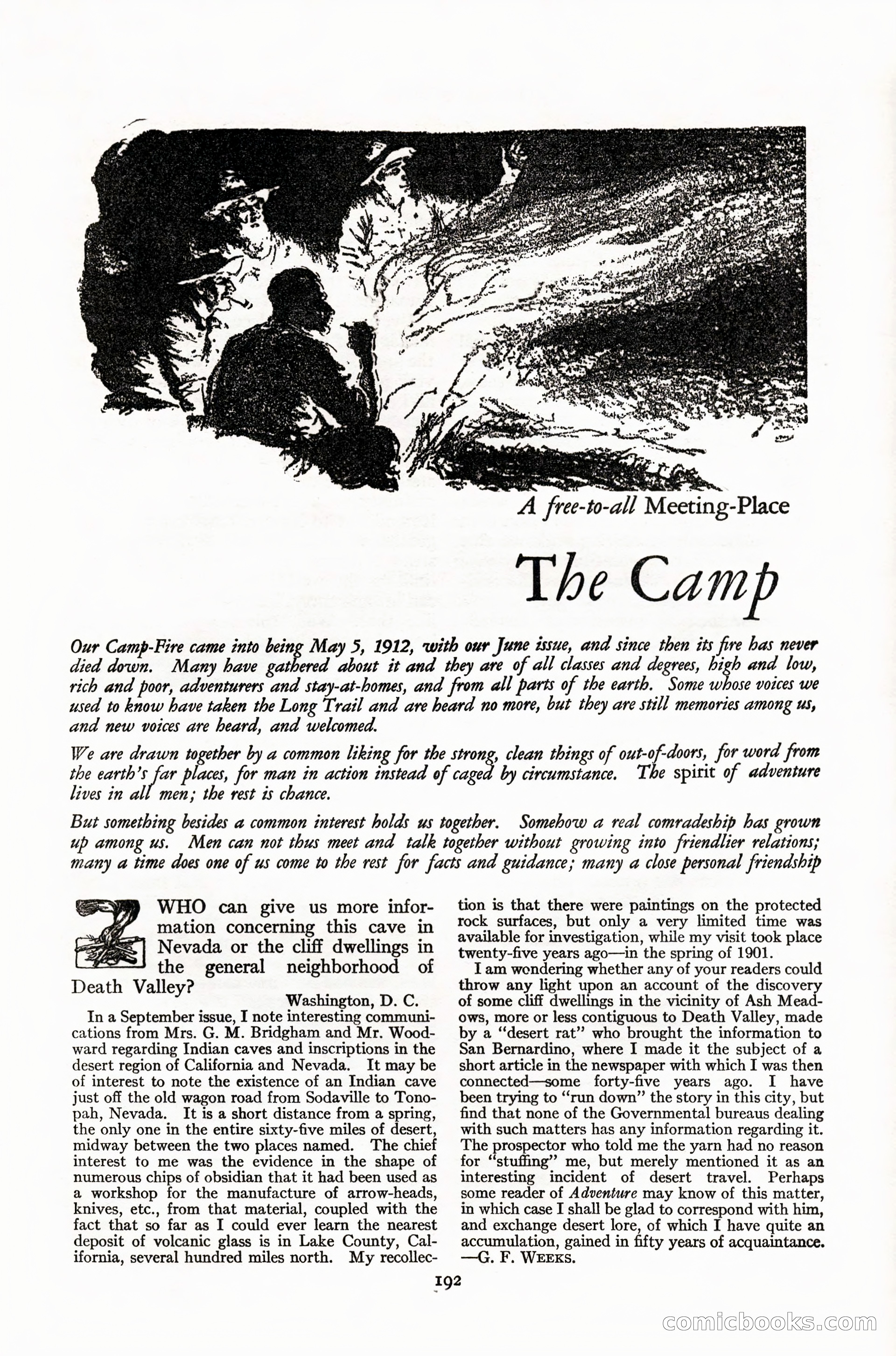Adventure Magazine Cover — page 198 of 232