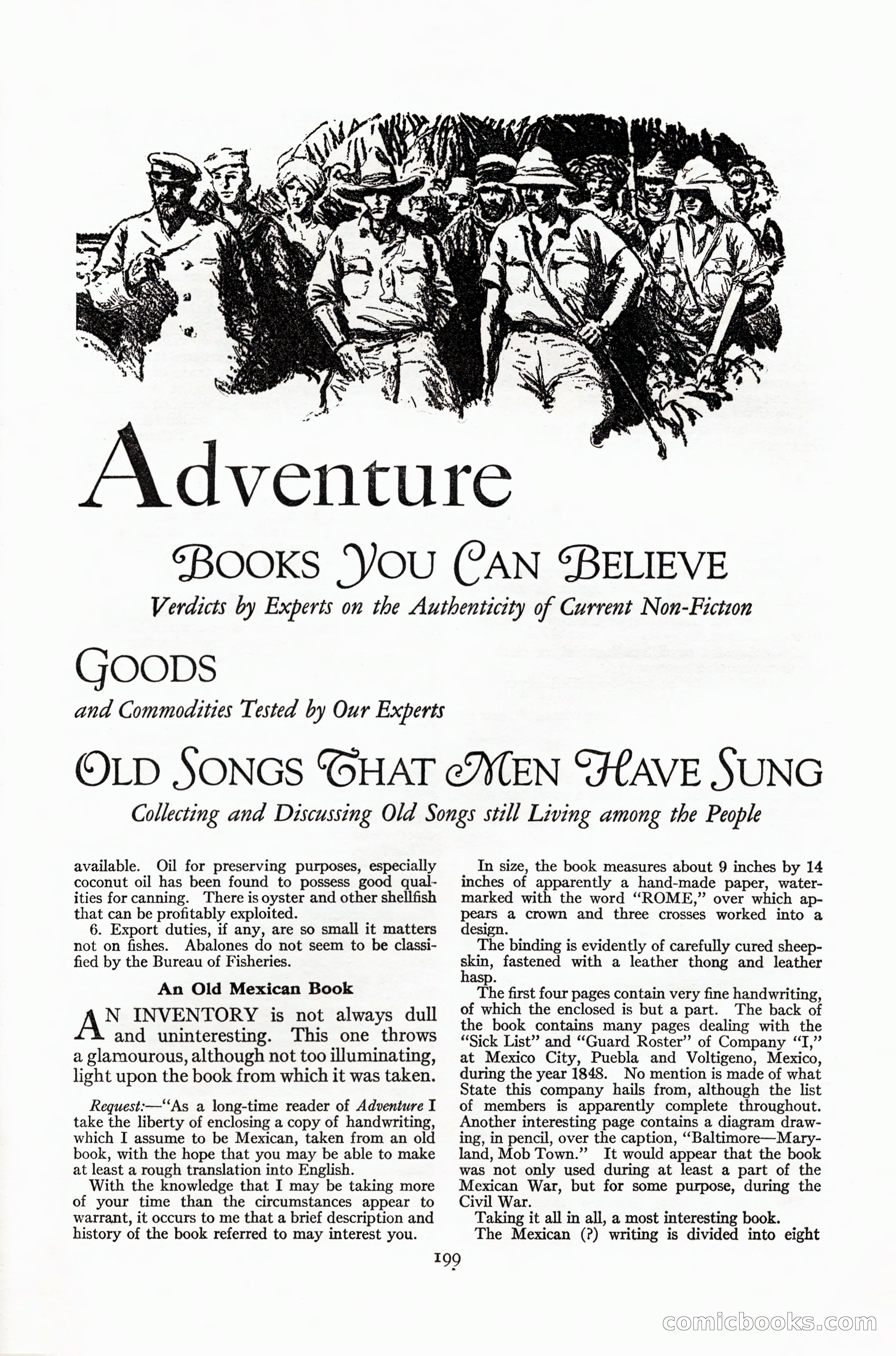 Adventure Magazine Cover — page 205 of 232