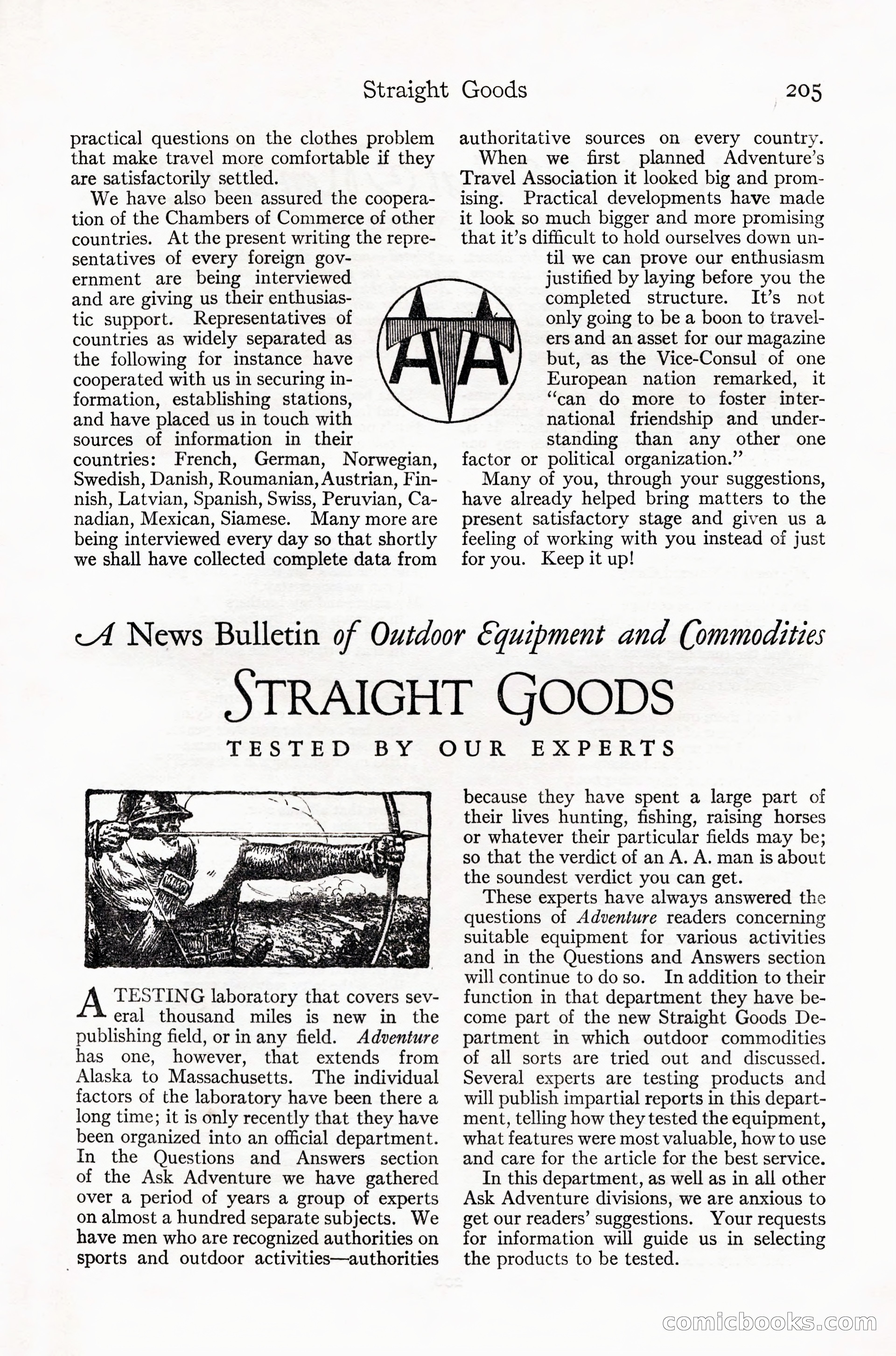 Adventure Magazine Cover — page 211 of 232
