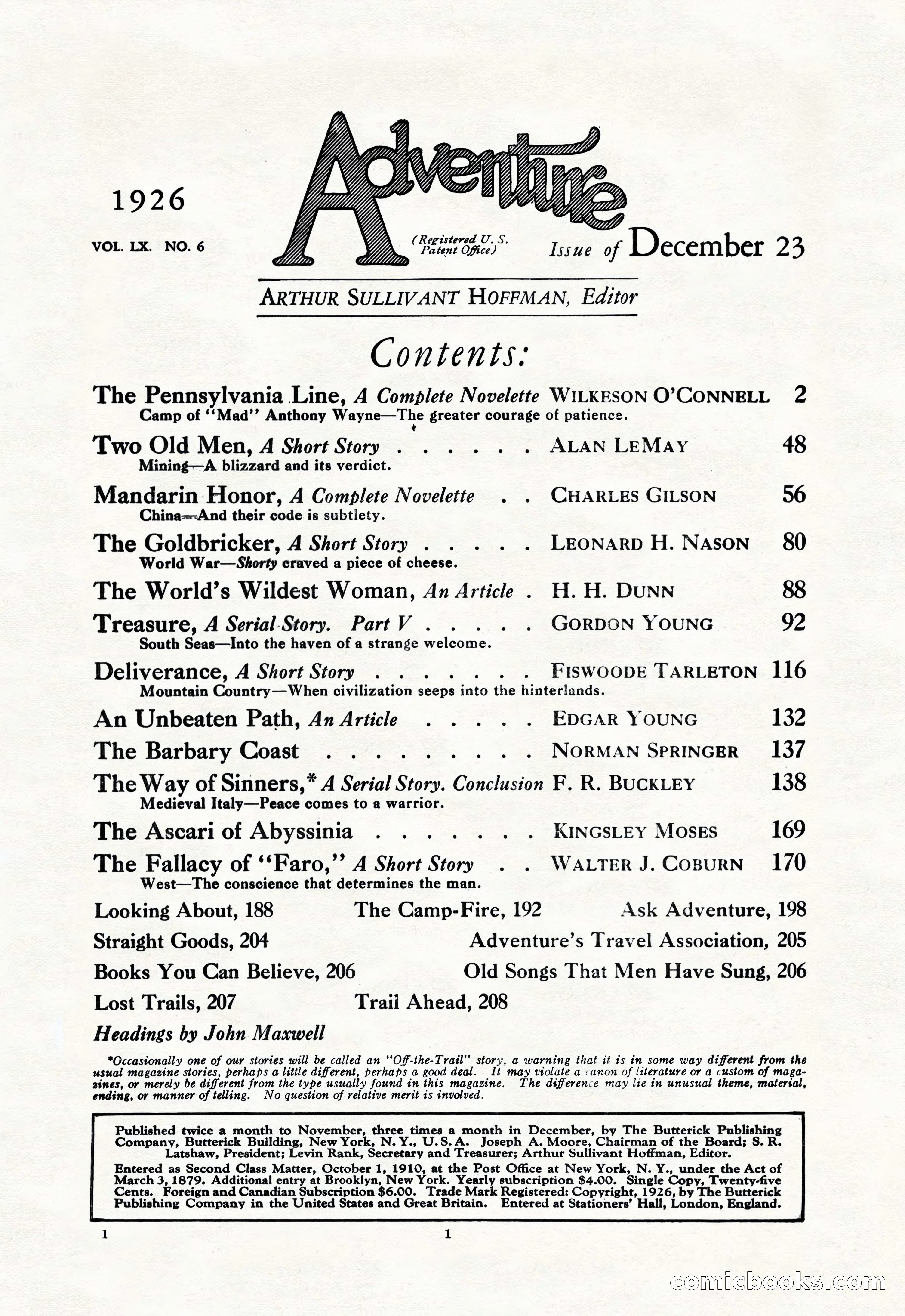 Adventure Magazine Cover — page 3 of 212