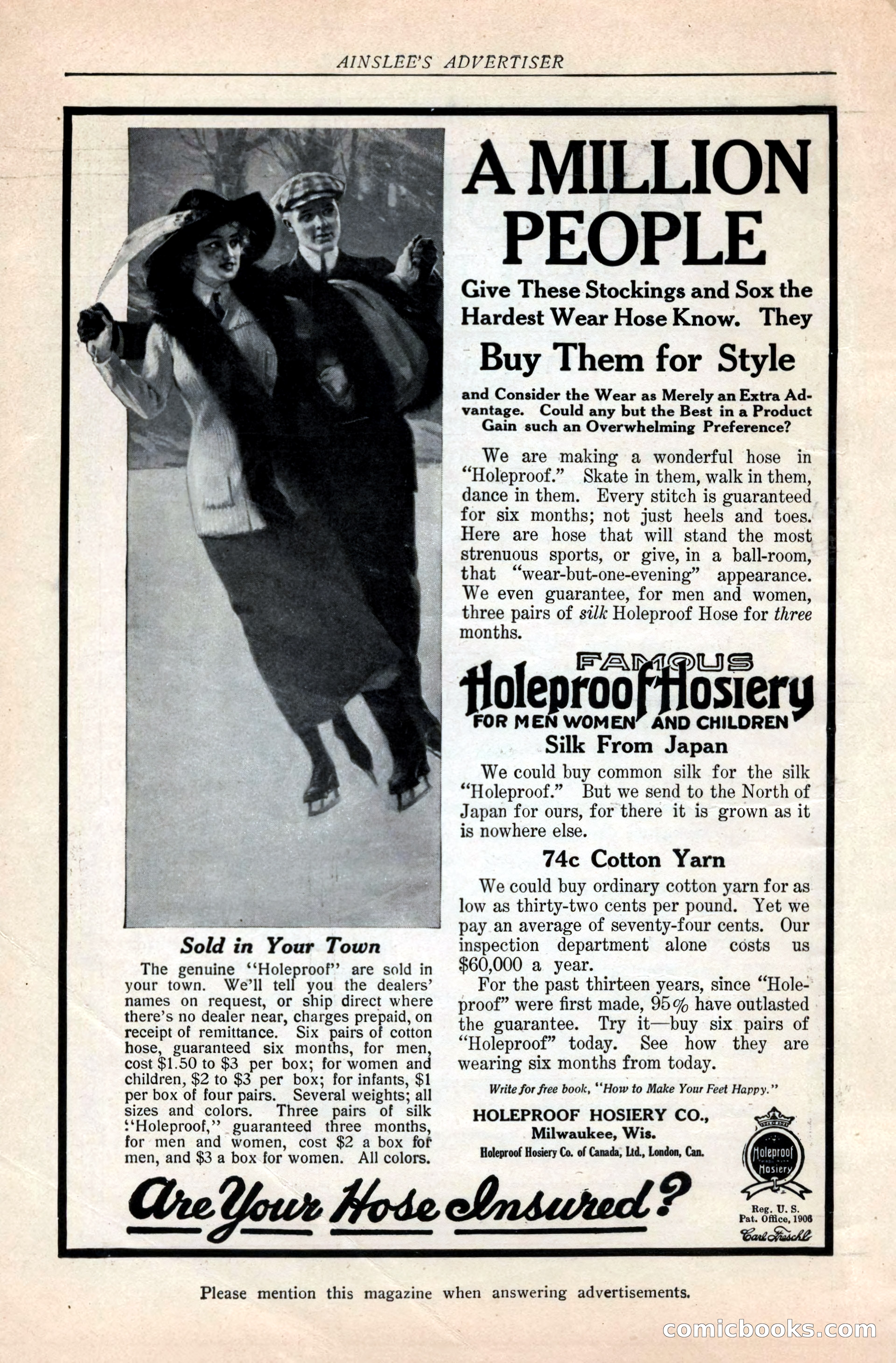 Ainslee's Magazine, February 1913 — page 10 of 192