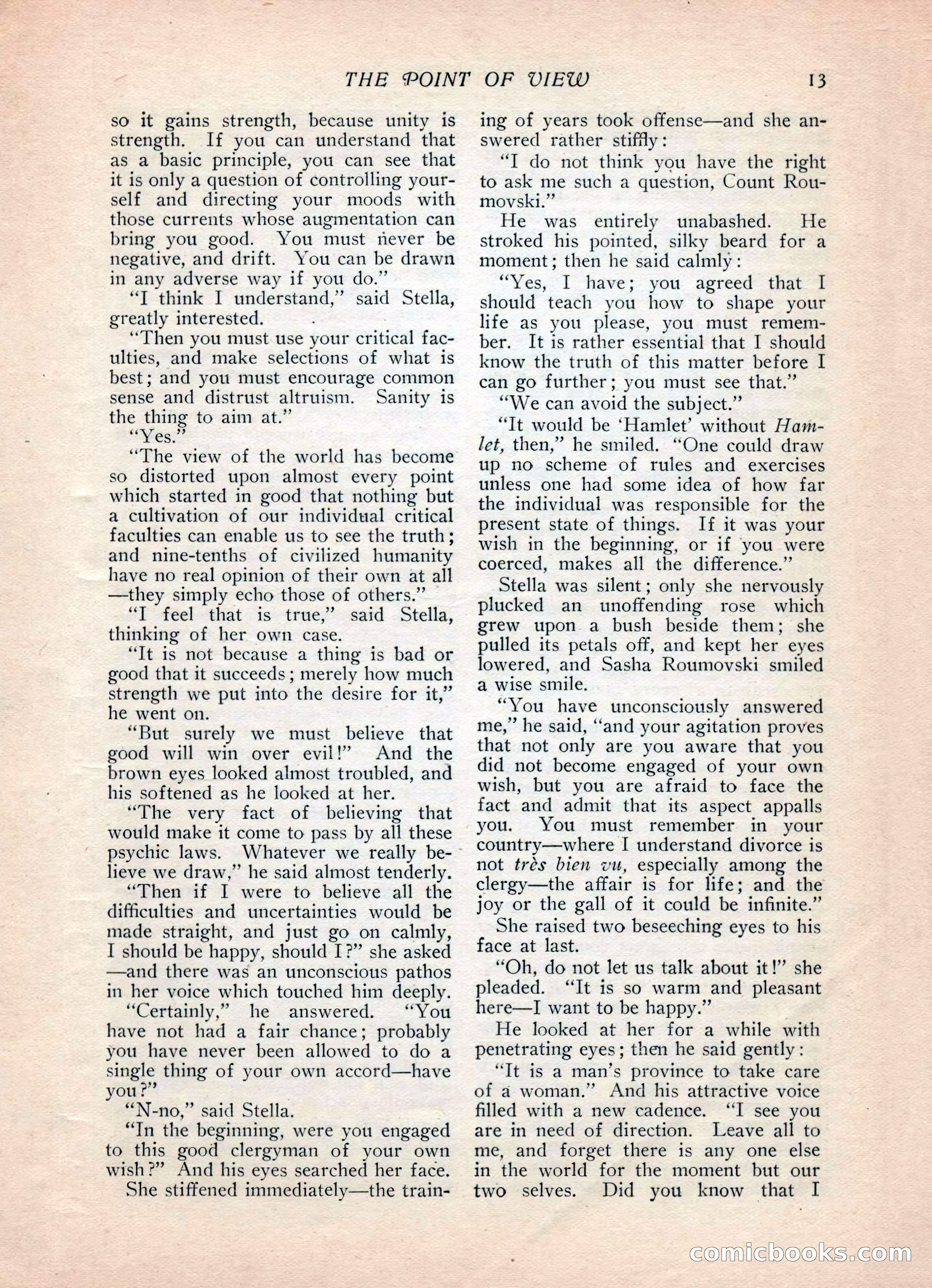Ainslee's Magazine, February 1913 — page 23 of 192
