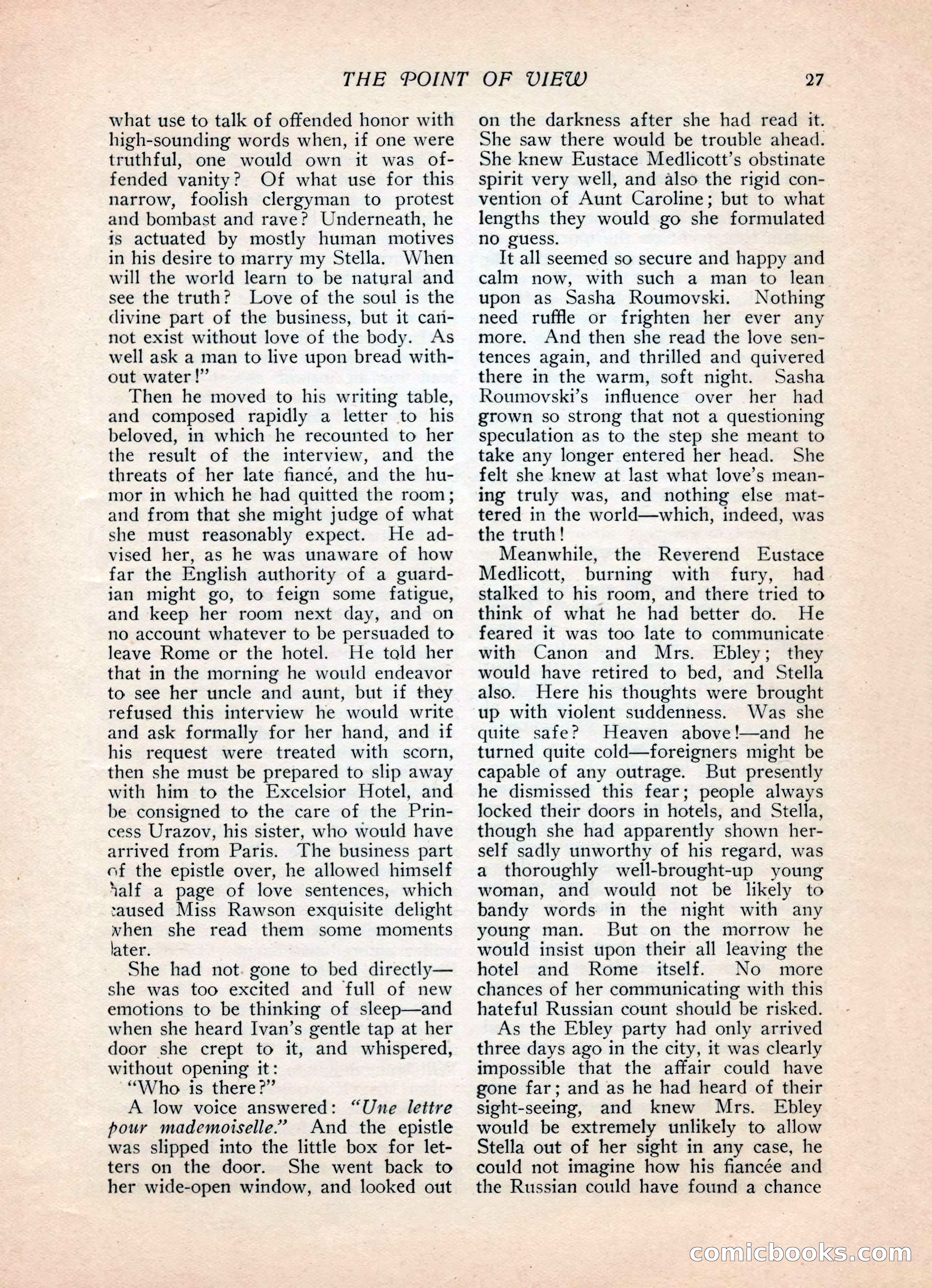 Ainslee's Magazine, February 1913 — page 37 of 192