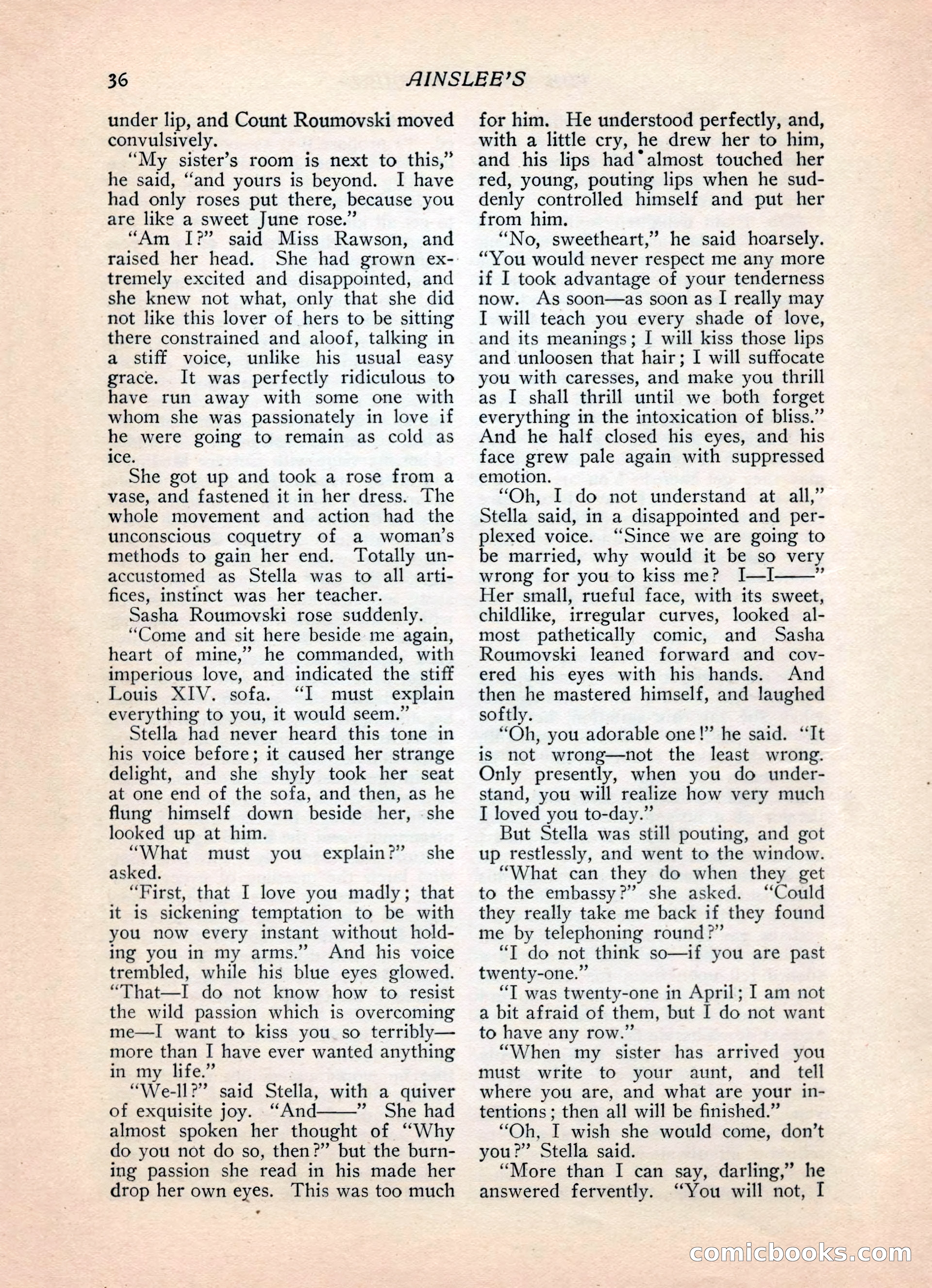 Ainslee's Magazine, February 1913 — page 46 of 192