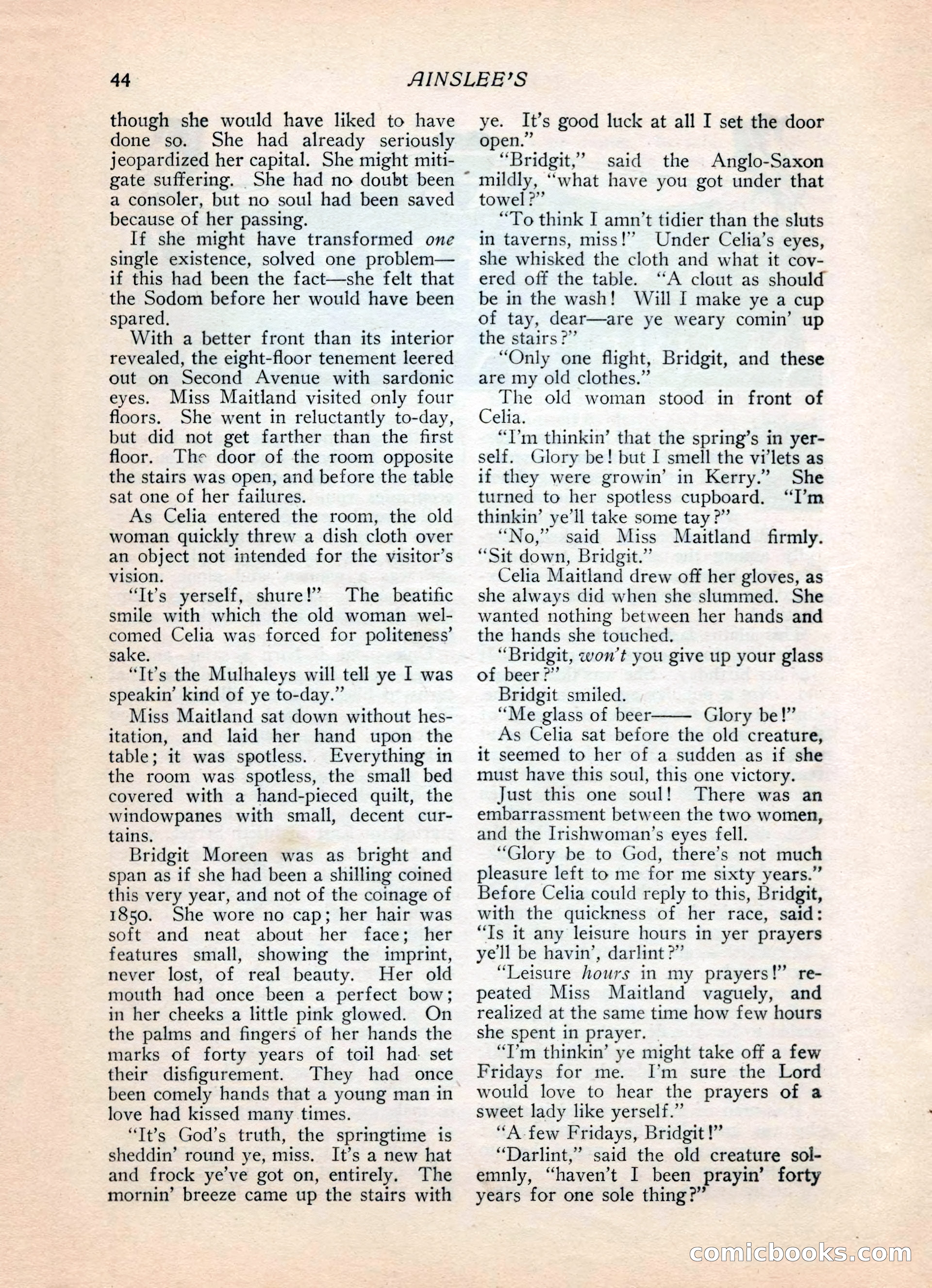 Ainslee's Magazine, February 1913 — page 54 of 192