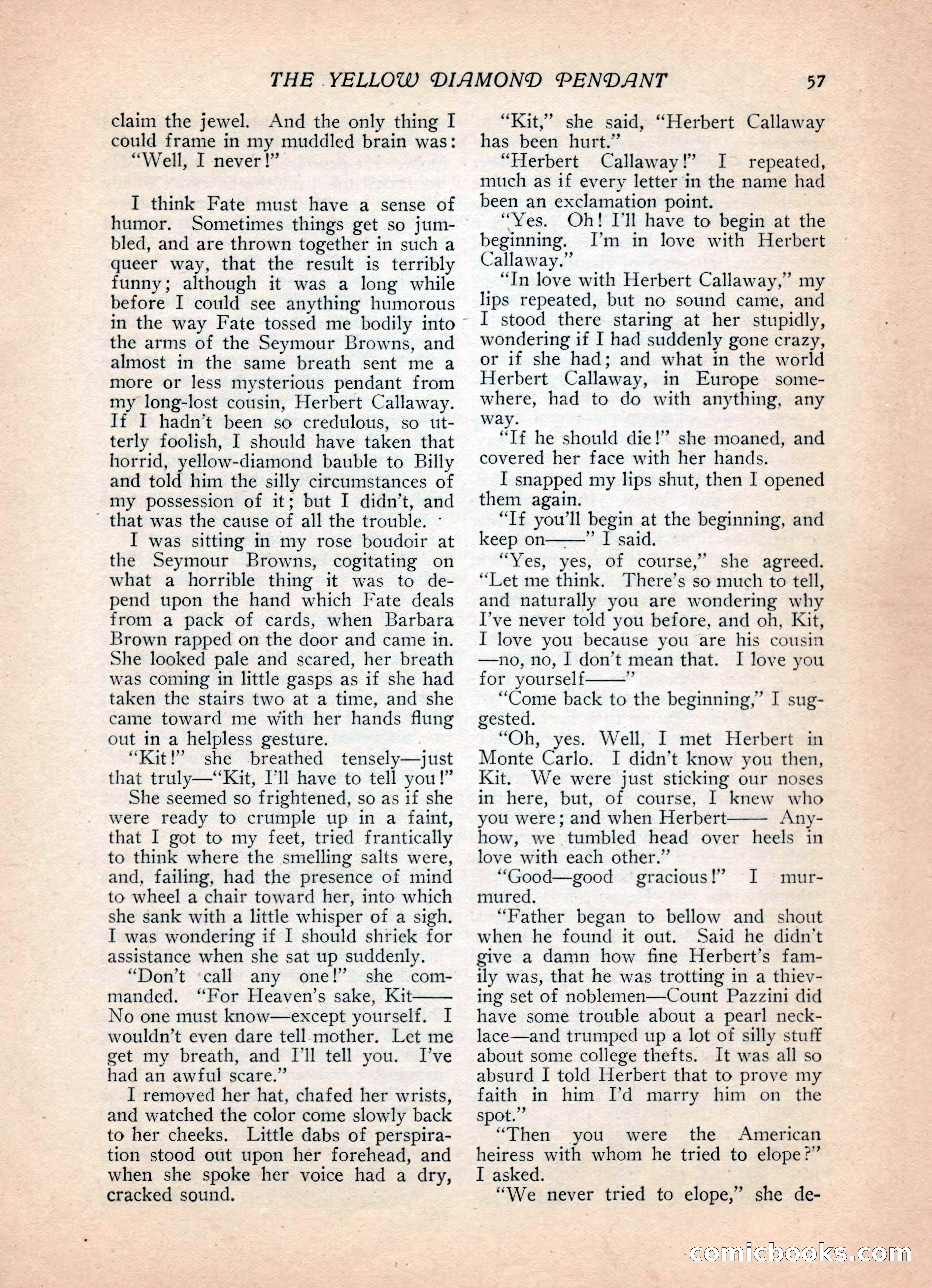 Ainslee's Magazine, February 1913 — page 67 of 192
