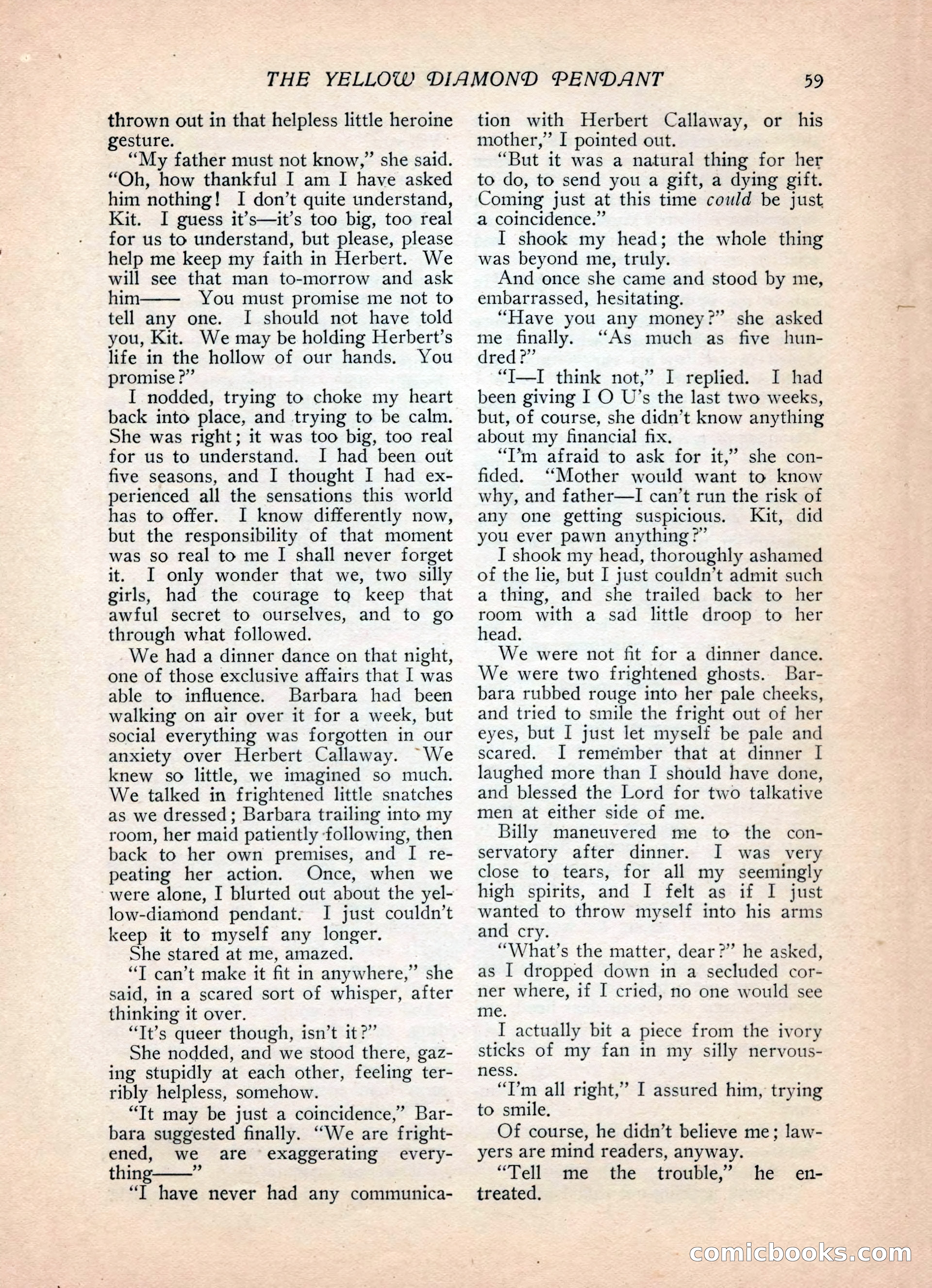 Ainslee's Magazine, February 1913 — page 69 of 192