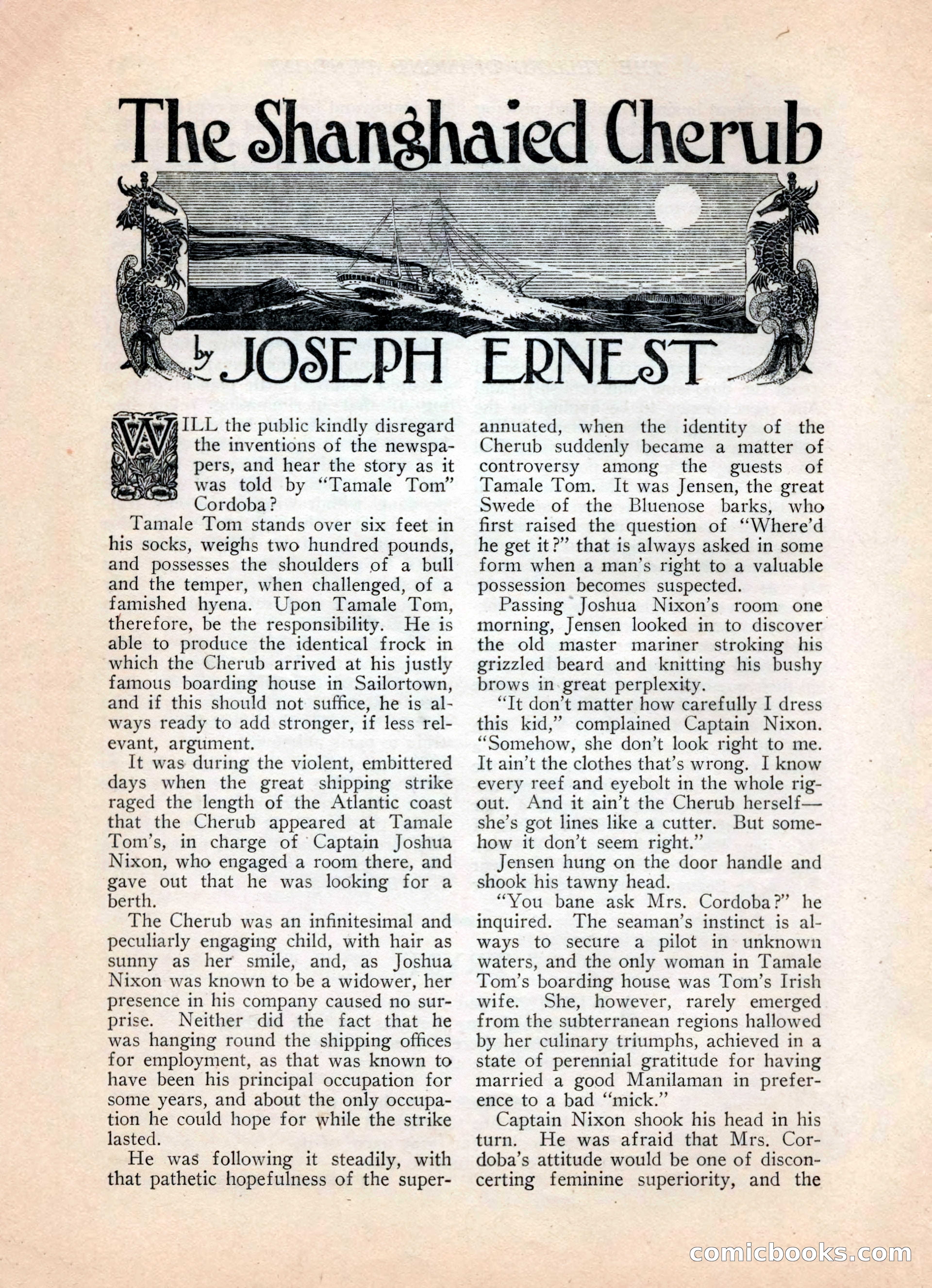 Ainslee's Magazine, February 1913 — page 74 of 192