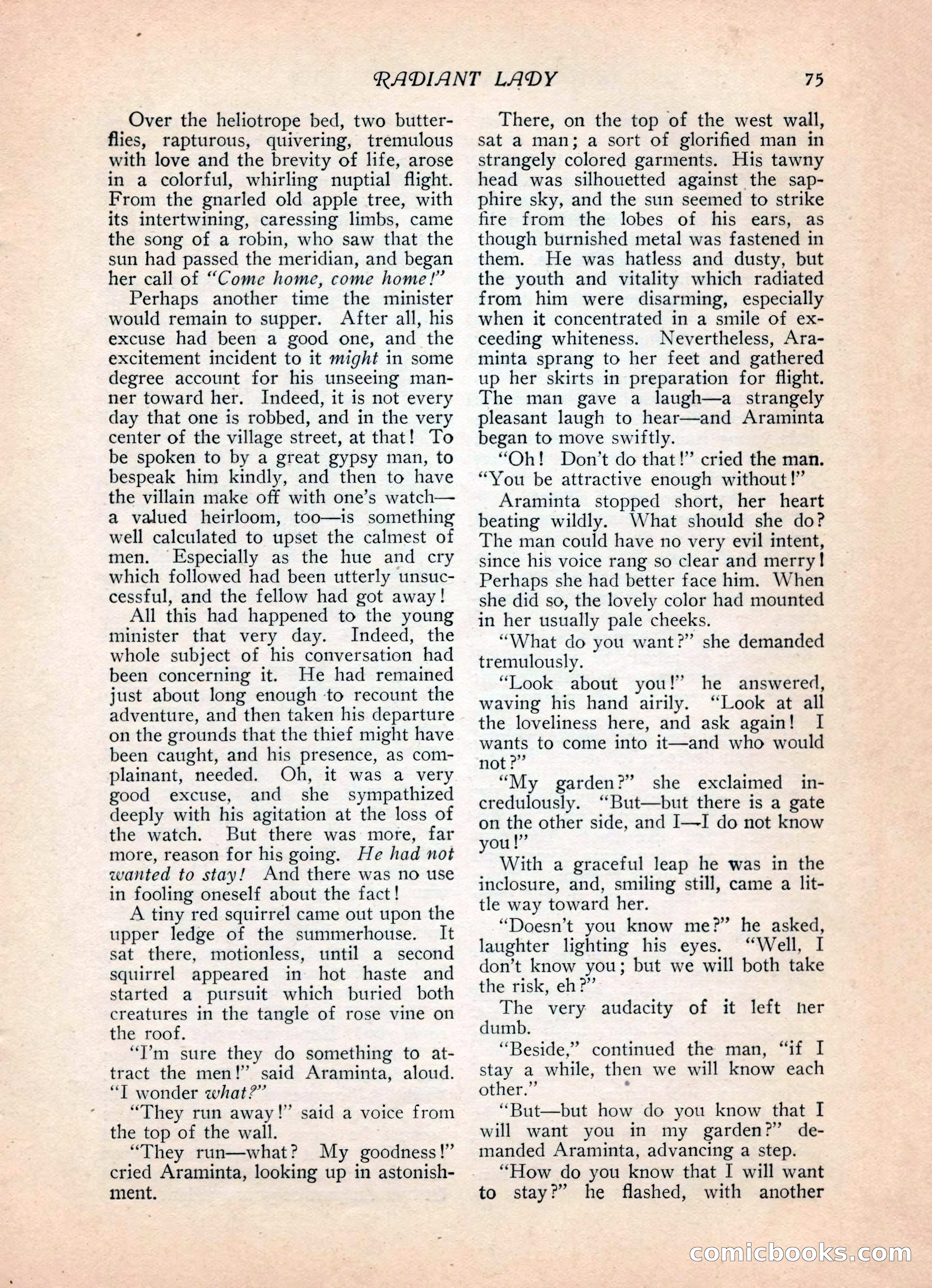 Ainslee's Magazine, February 1913 — page 85 of 192