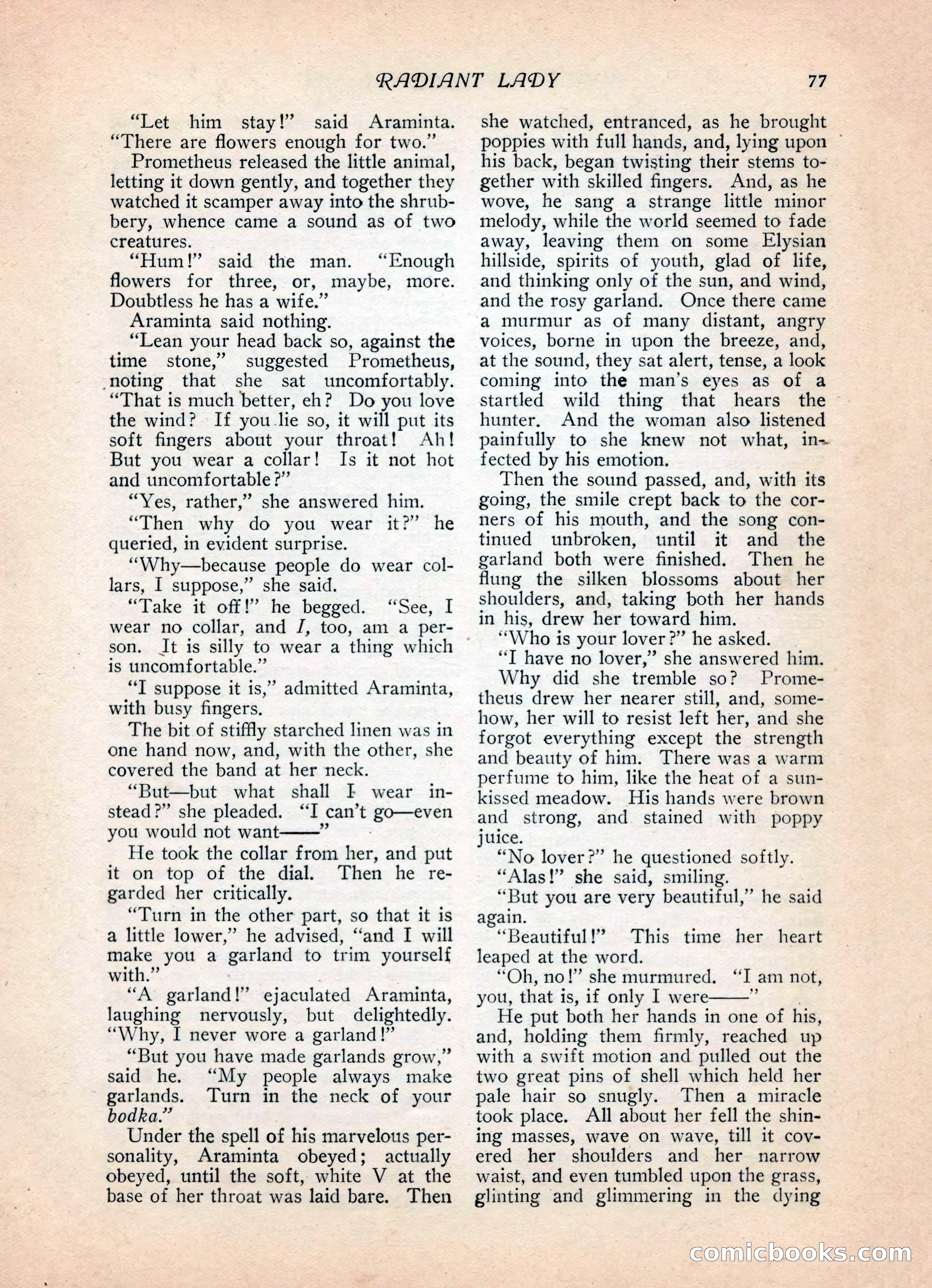 Ainslee's Magazine, February 1913 — page 87 of 192