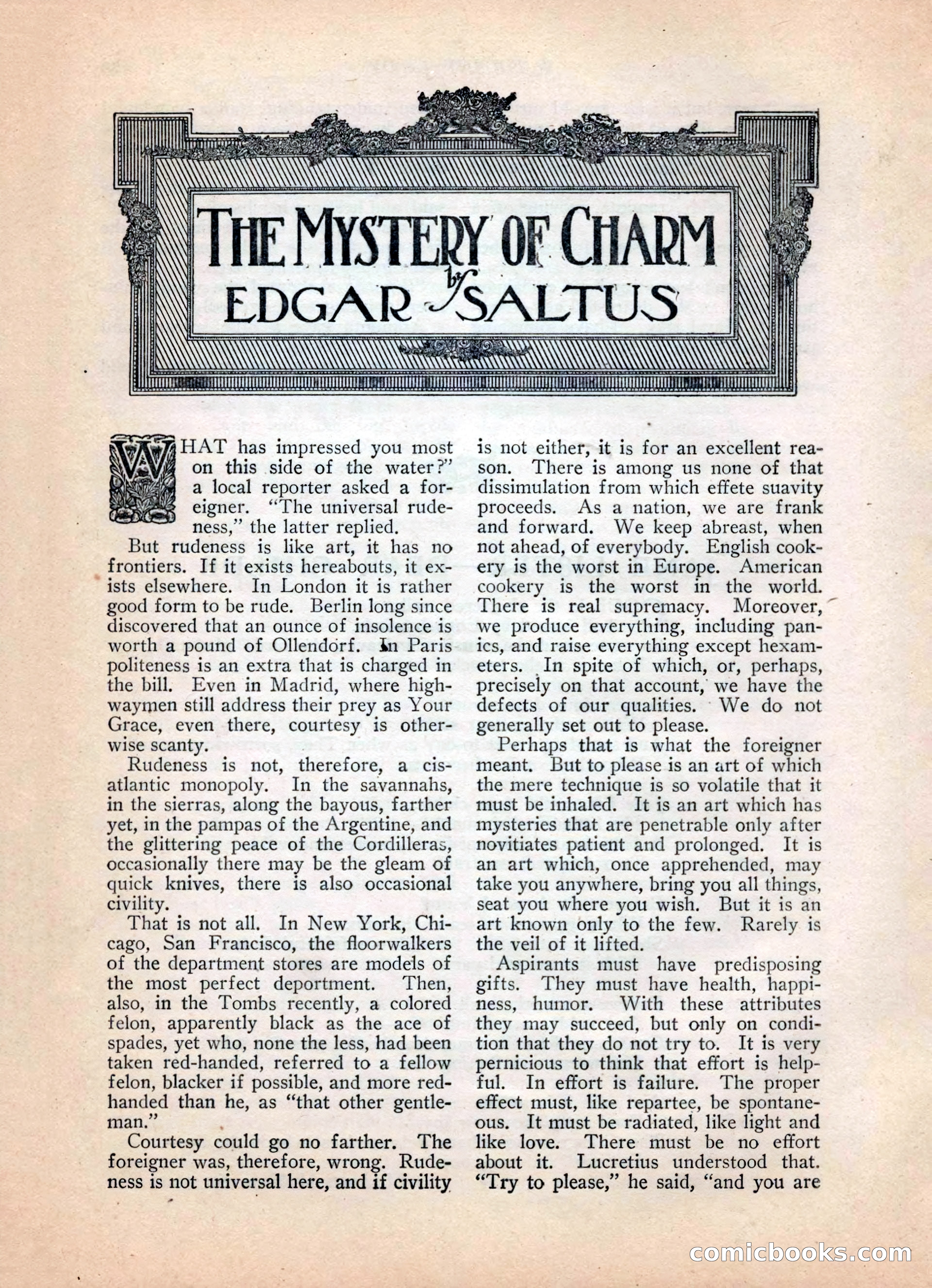 Ainslee's Magazine, February 1913 — page 90 of 192