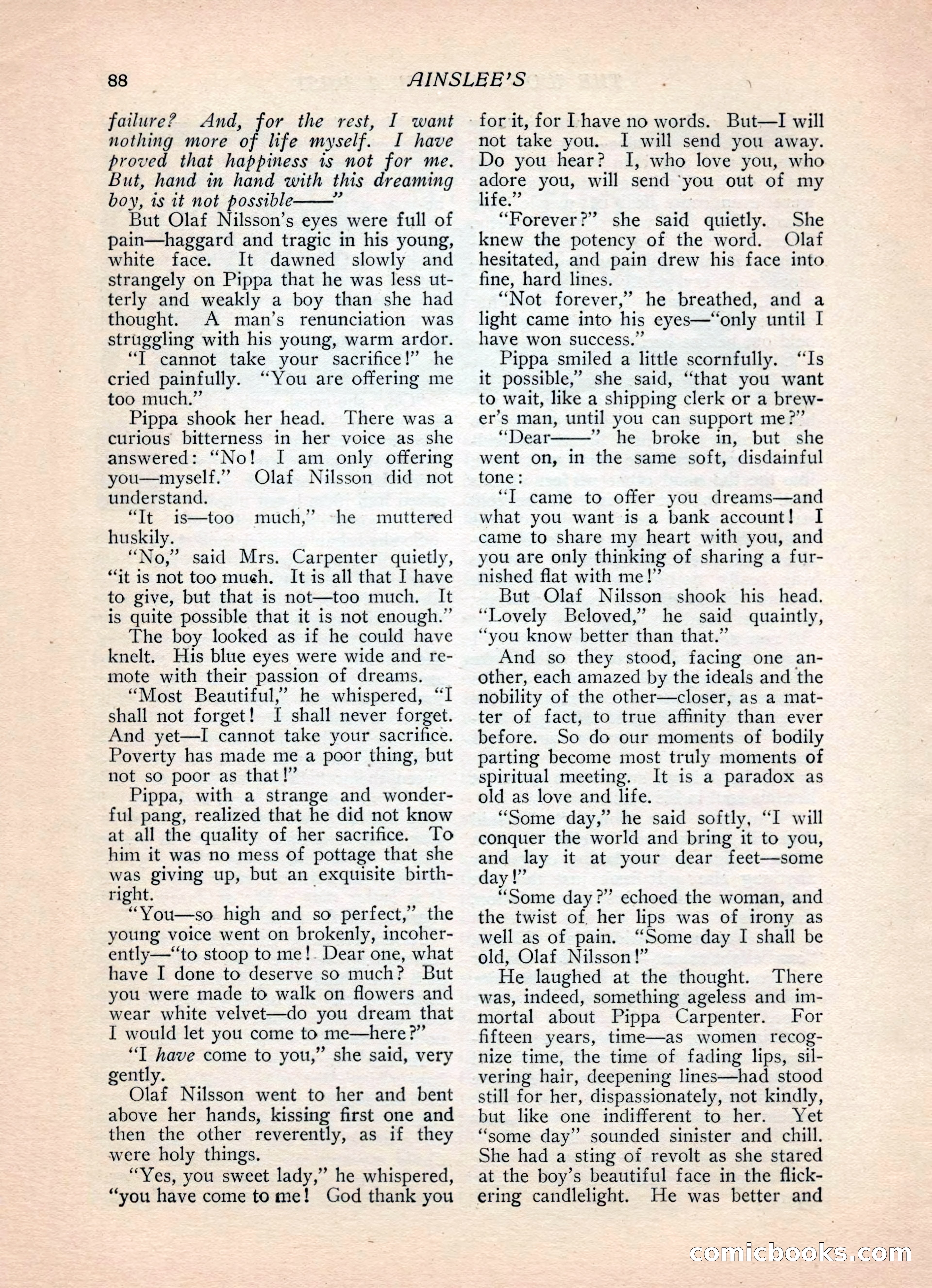 Ainslee's Magazine, February 1913 — page 98 of 192
