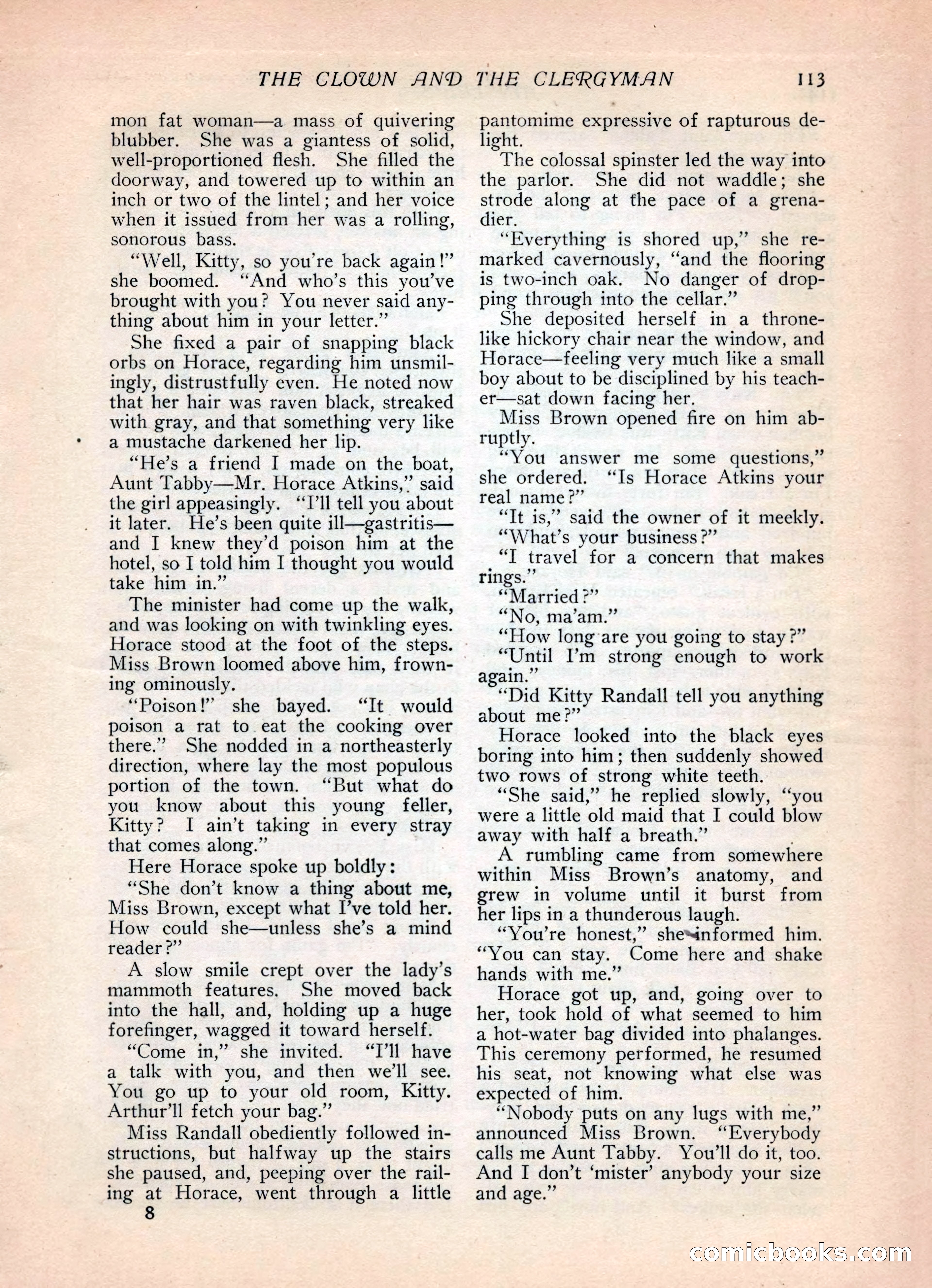 Ainslee's Magazine, February 1913 — page 123 of 192