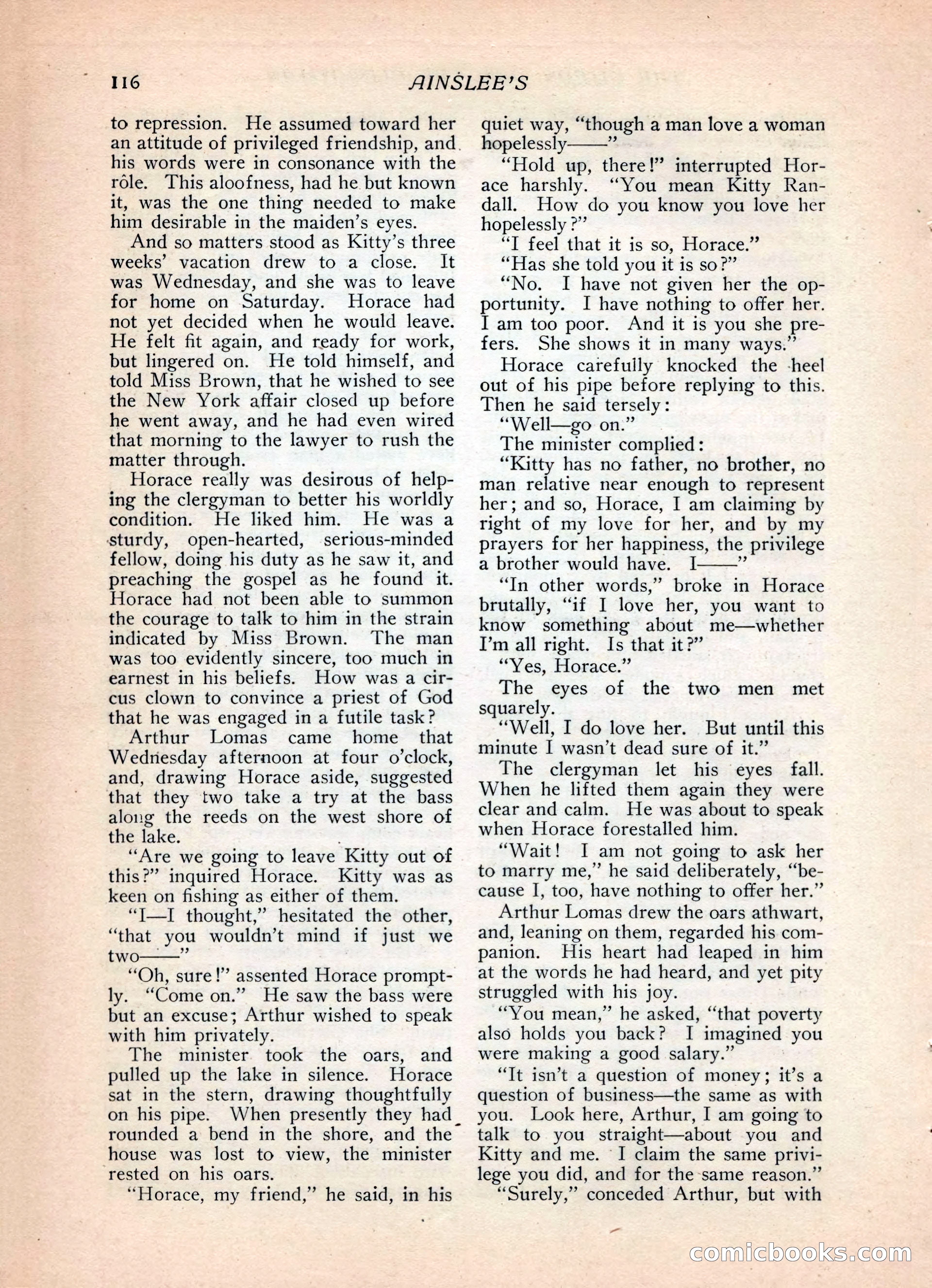 Ainslee's Magazine, February 1913 — page 126 of 192