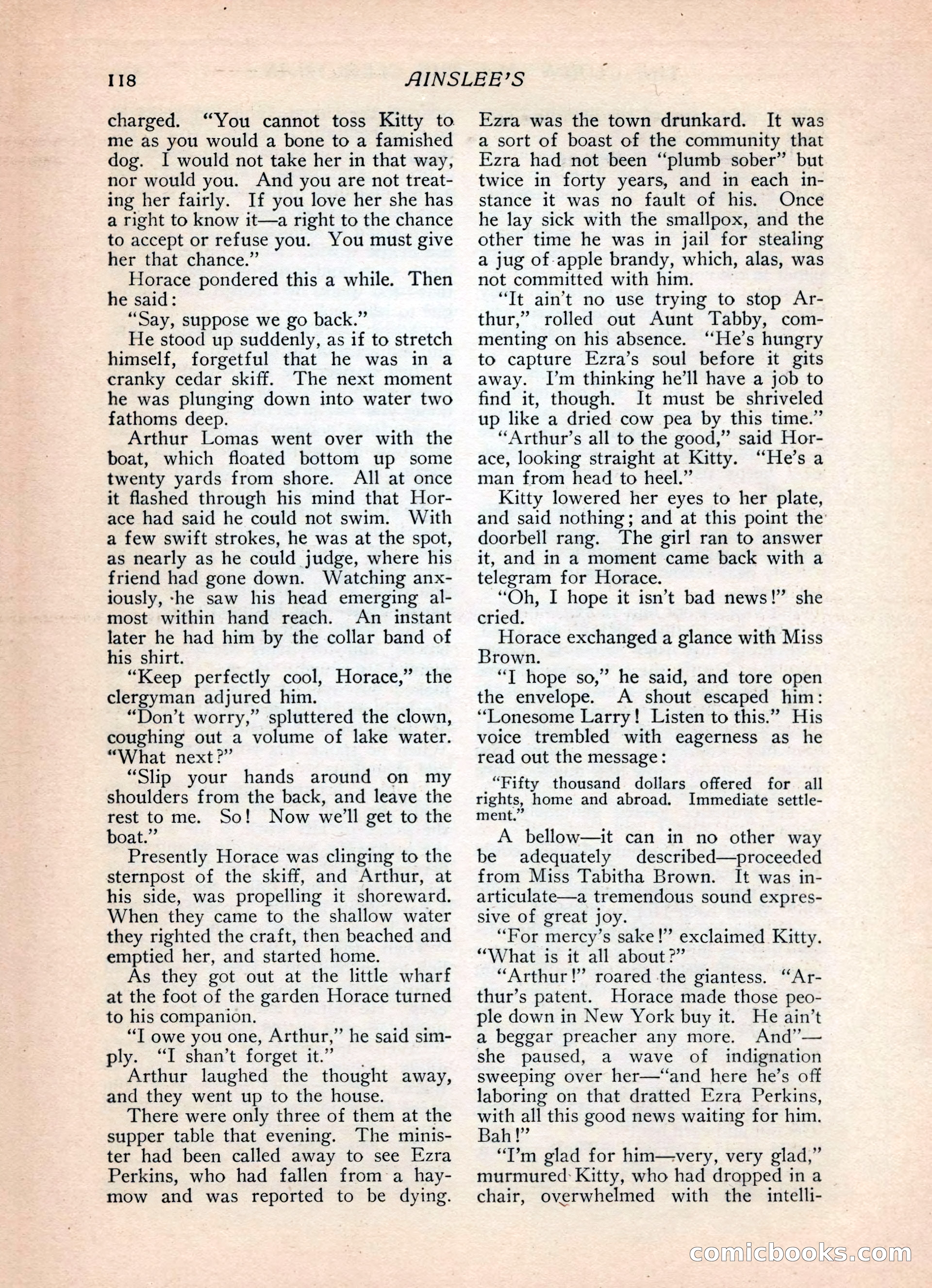 Ainslee's Magazine, February 1913 — page 128 of 192