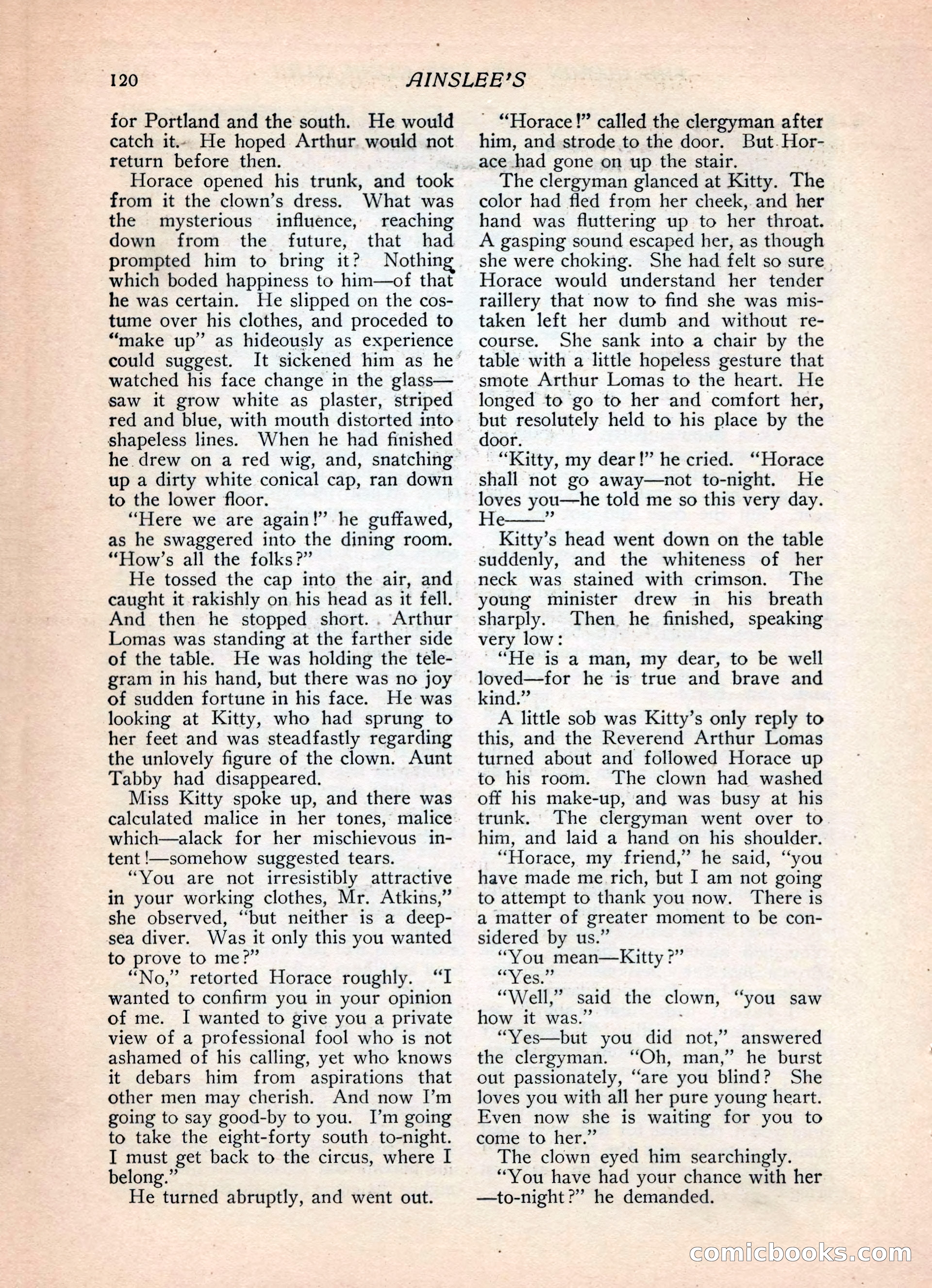 Ainslee's Magazine, February 1913 — page 130 of 192