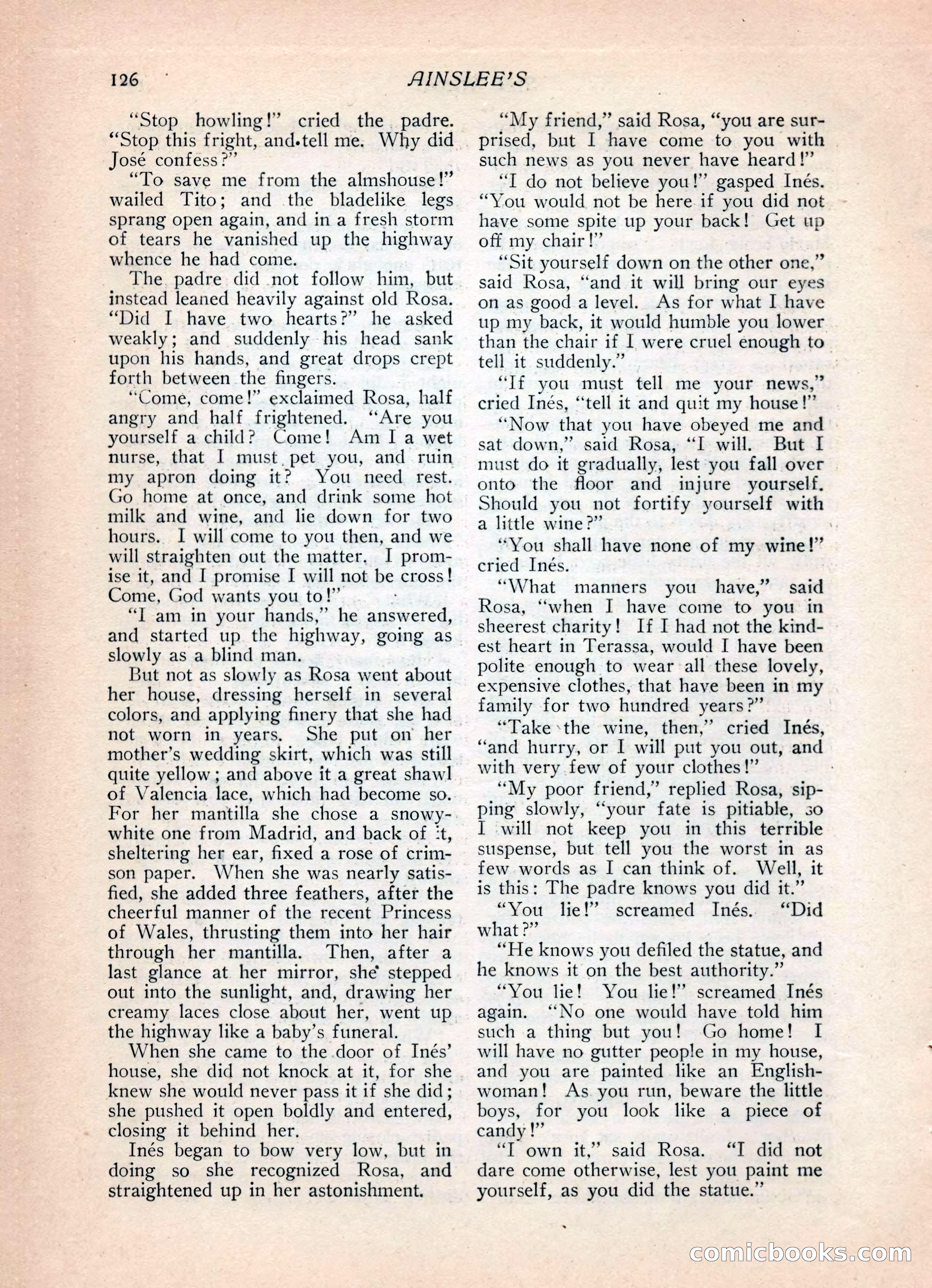 Ainslee's Magazine, February 1913 — page 136 of 192