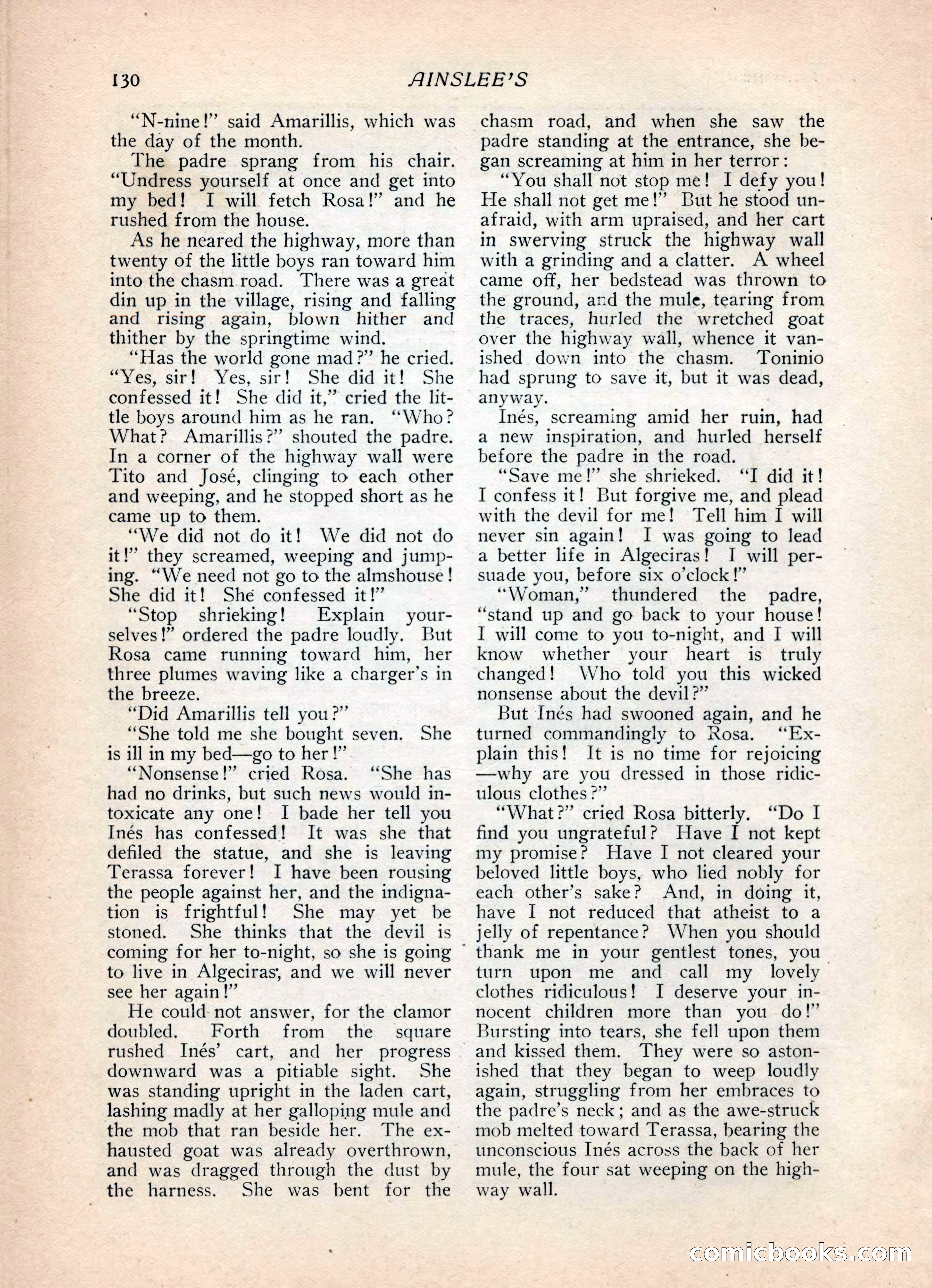 Ainslee's Magazine, February 1913 — page 140 of 192