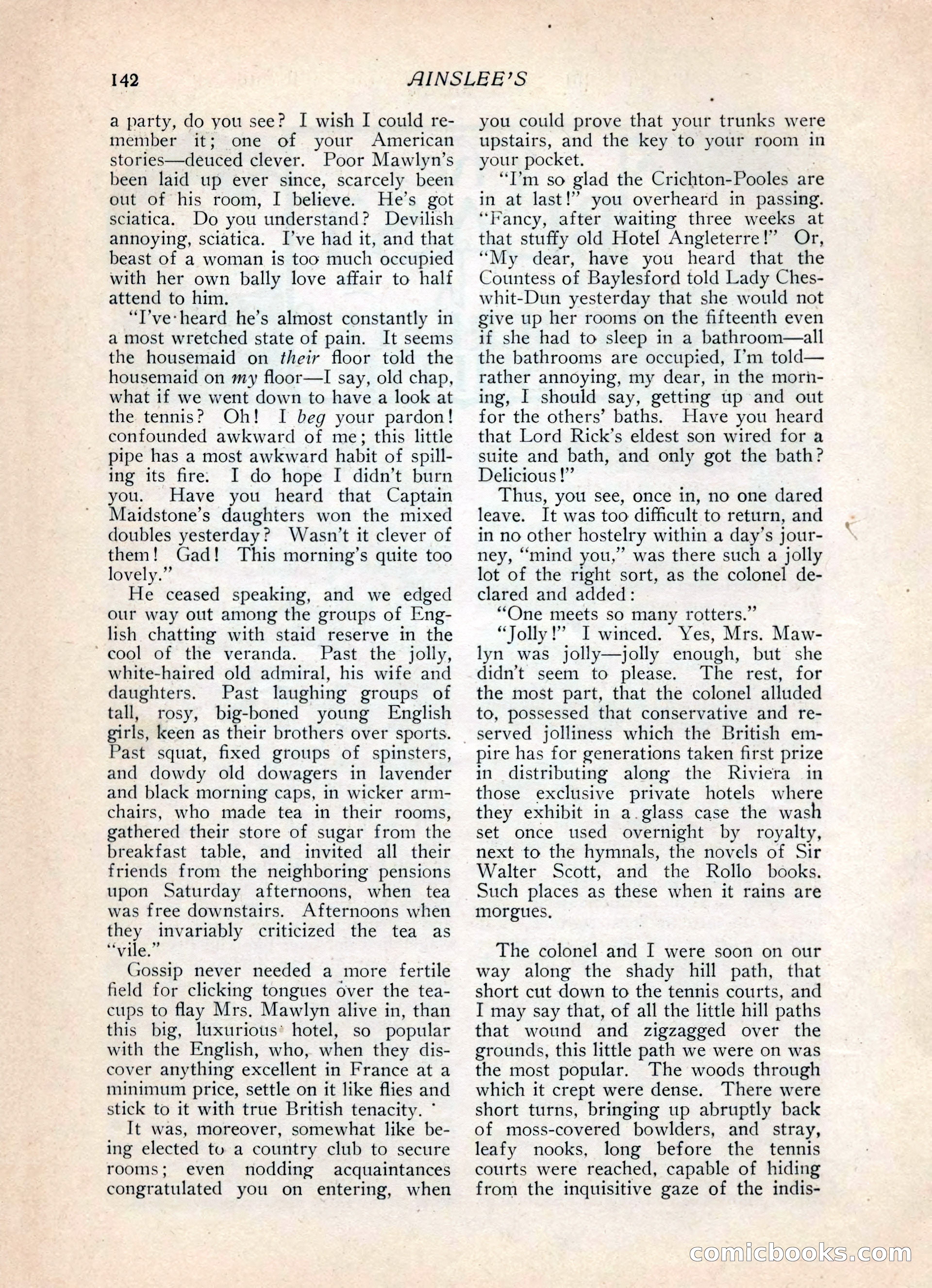 Ainslee's Magazine, February 1913 — page 152 of 192