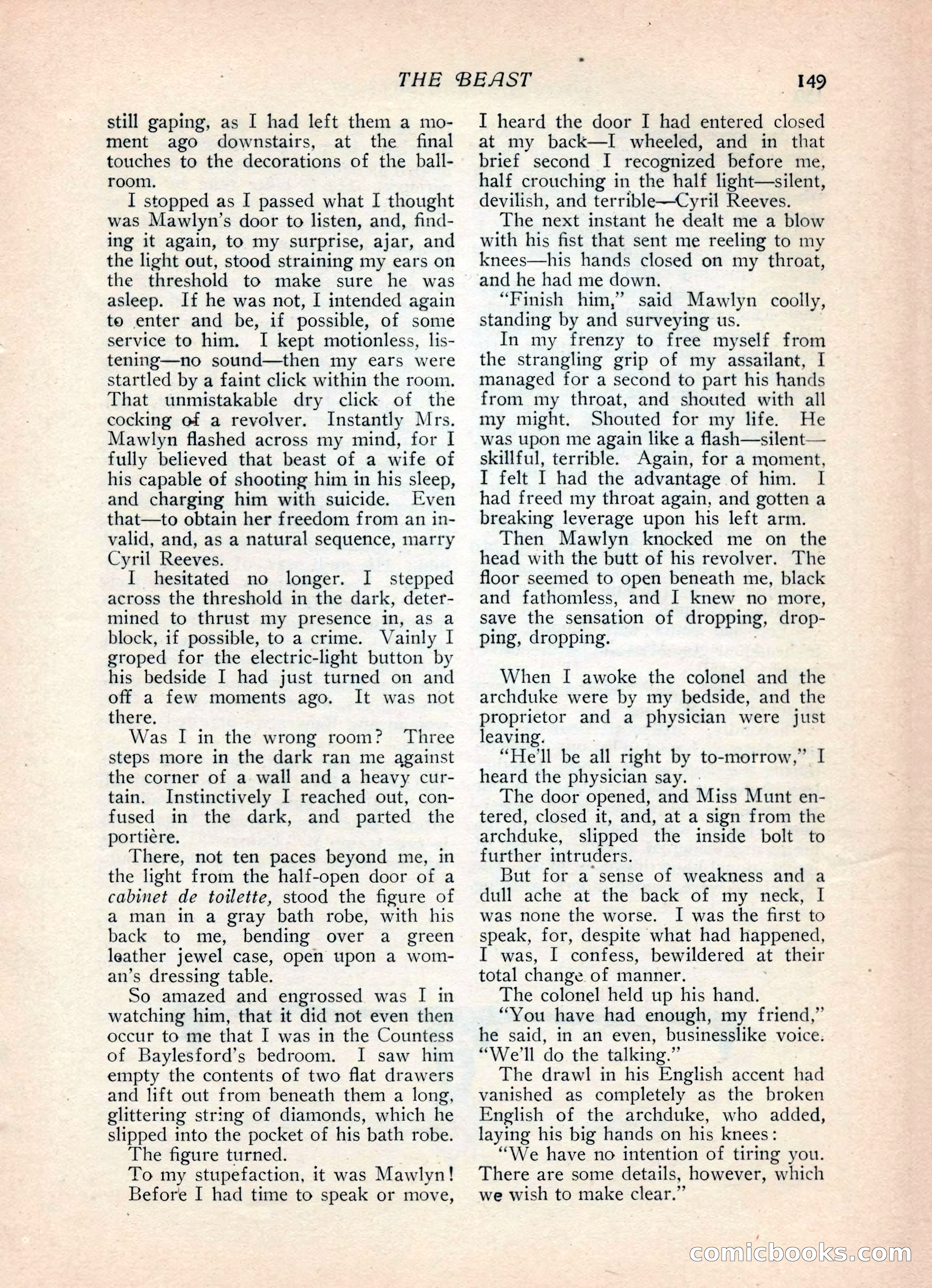 Ainslee's Magazine, February 1913 — page 159 of 192