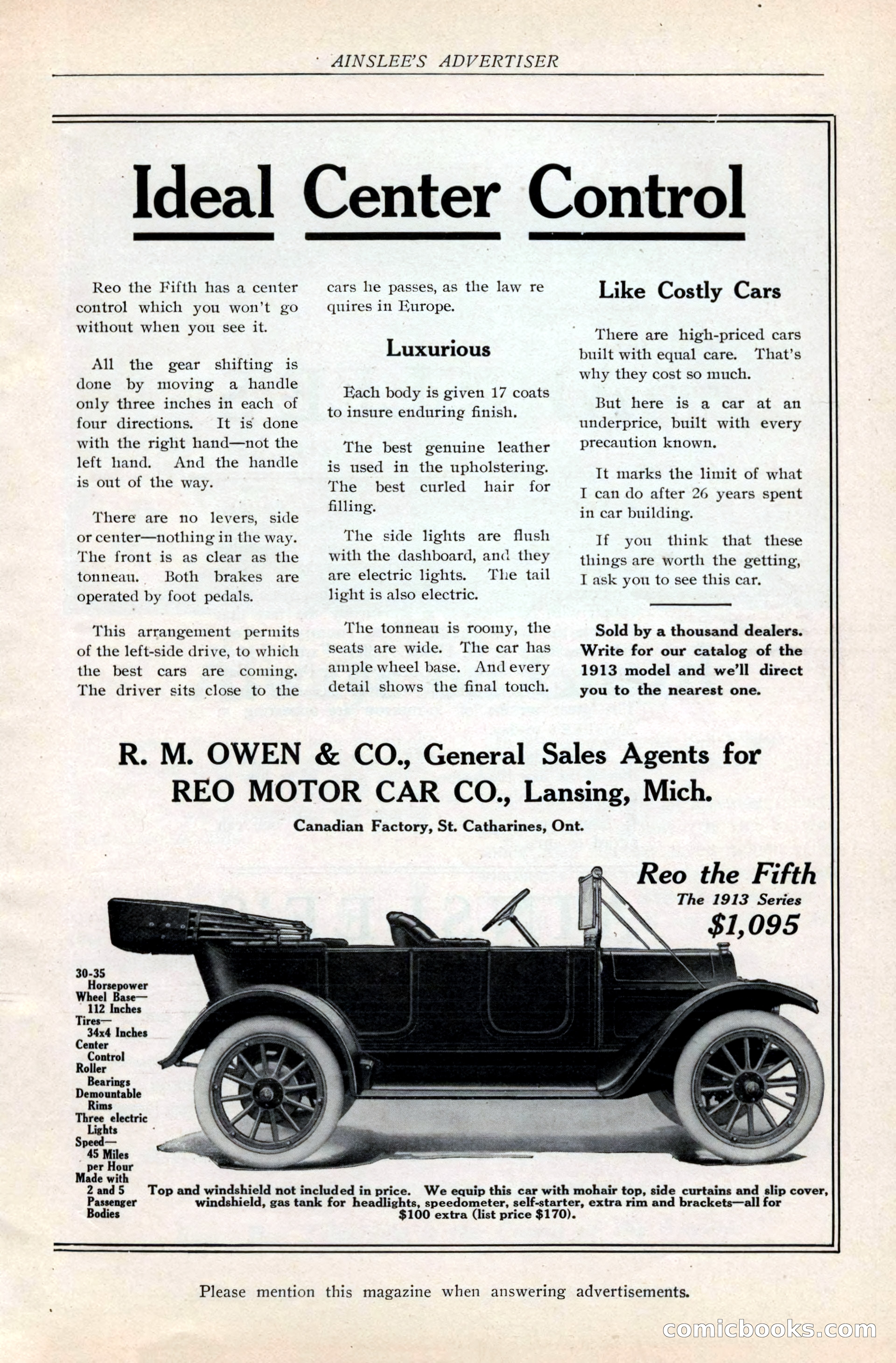 Ainslee's Magazine, February 1913 — page 175 of 192