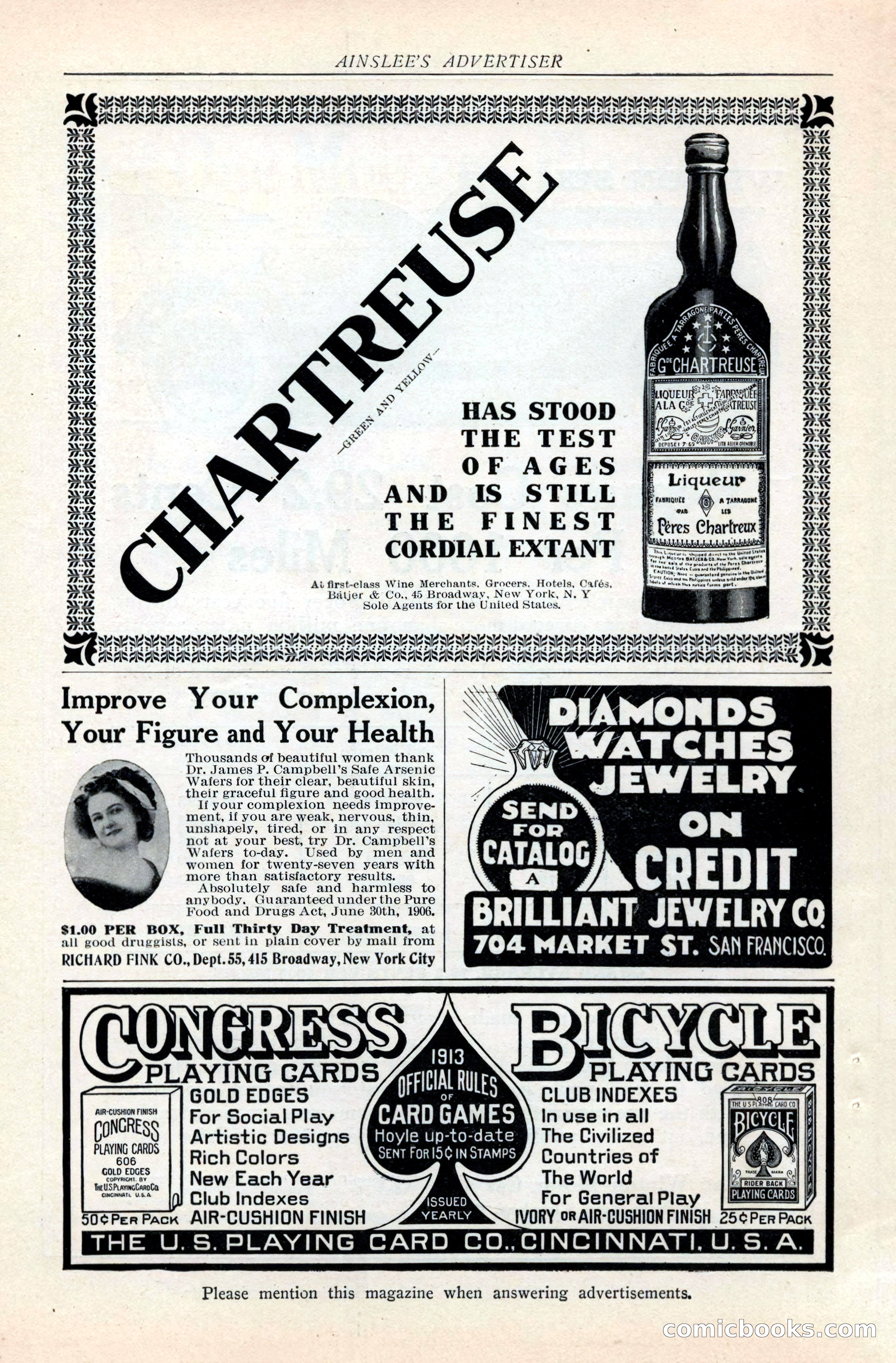 Ainslee's Magazine, February 1913 — page 178 of 192