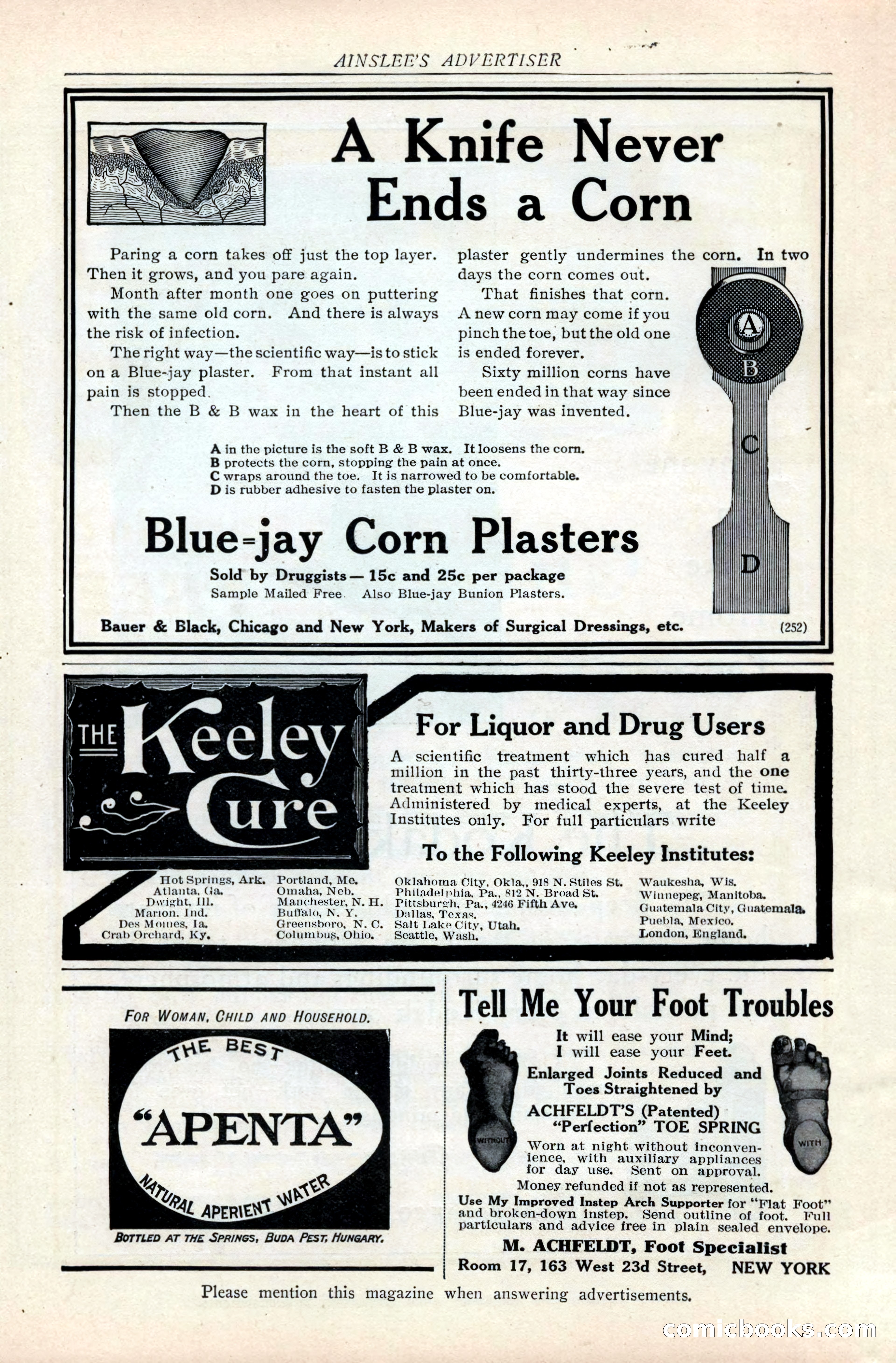 Ainslee's Magazine, February 1913 — page 180 of 192