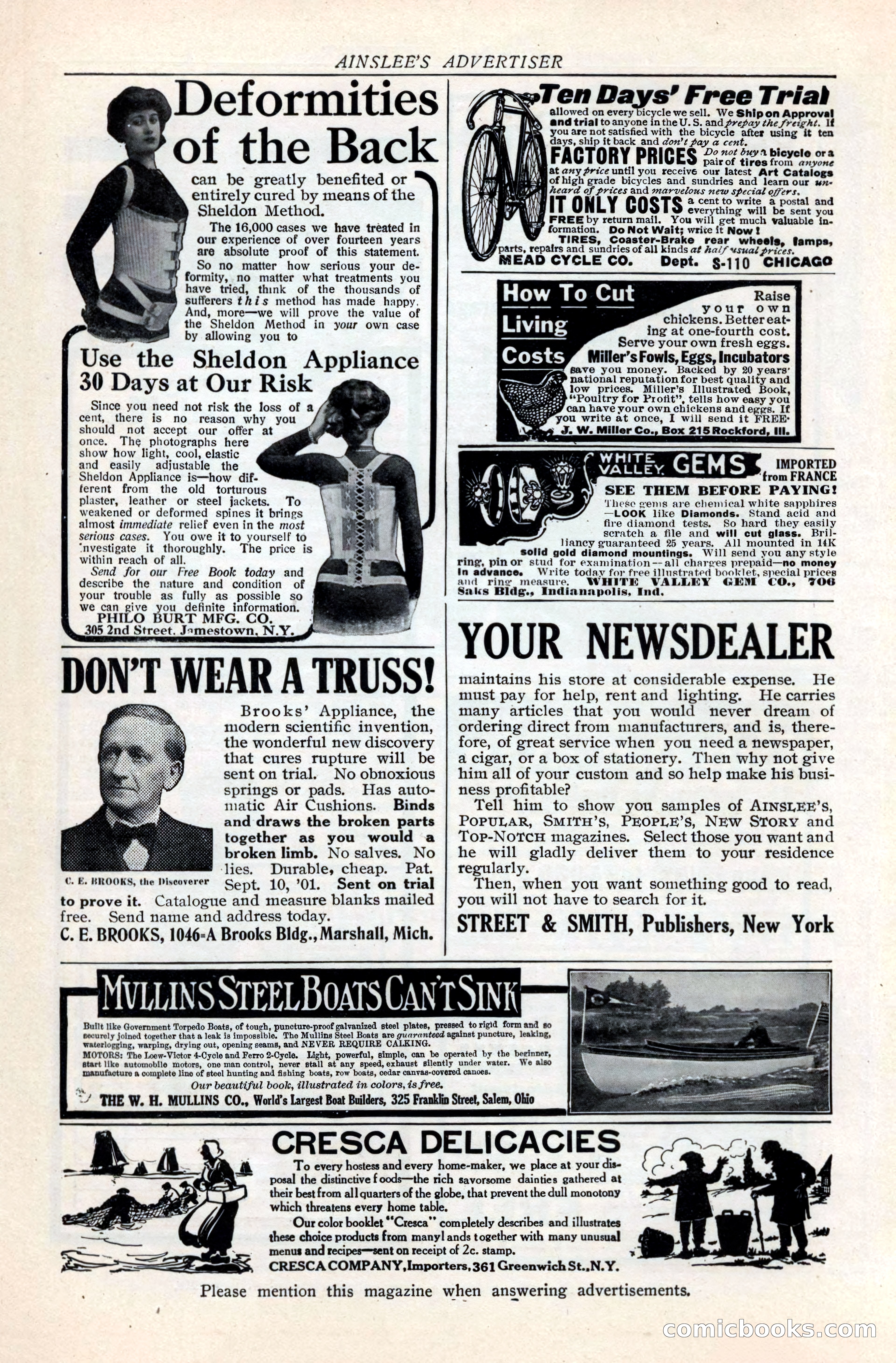 Ainslee's Magazine, February 1913 — page 184 of 192