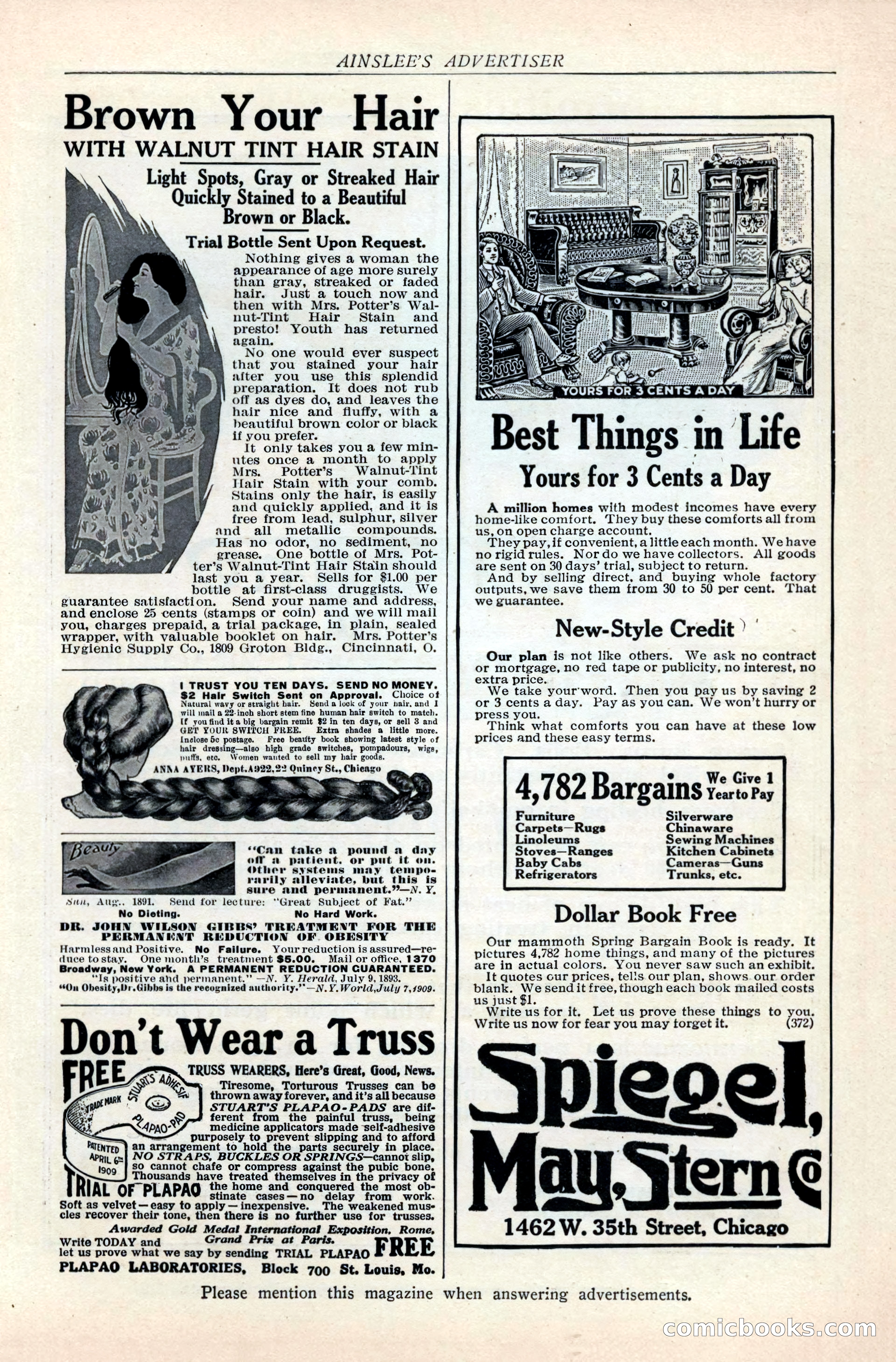 Ainslee's Magazine, February 1913 — page 185 of 192