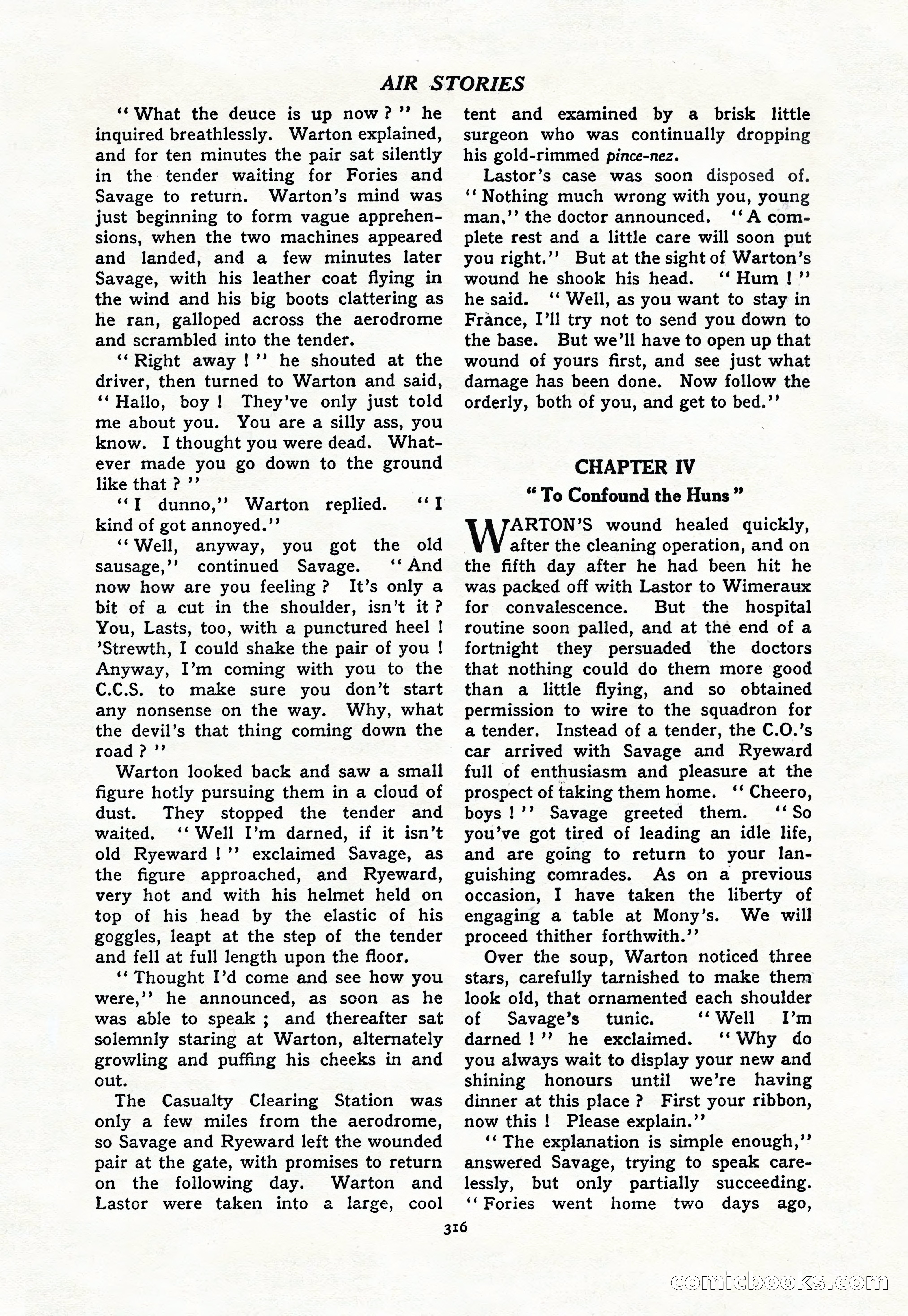 Air Stories, April 1936 — page 30 of 98
