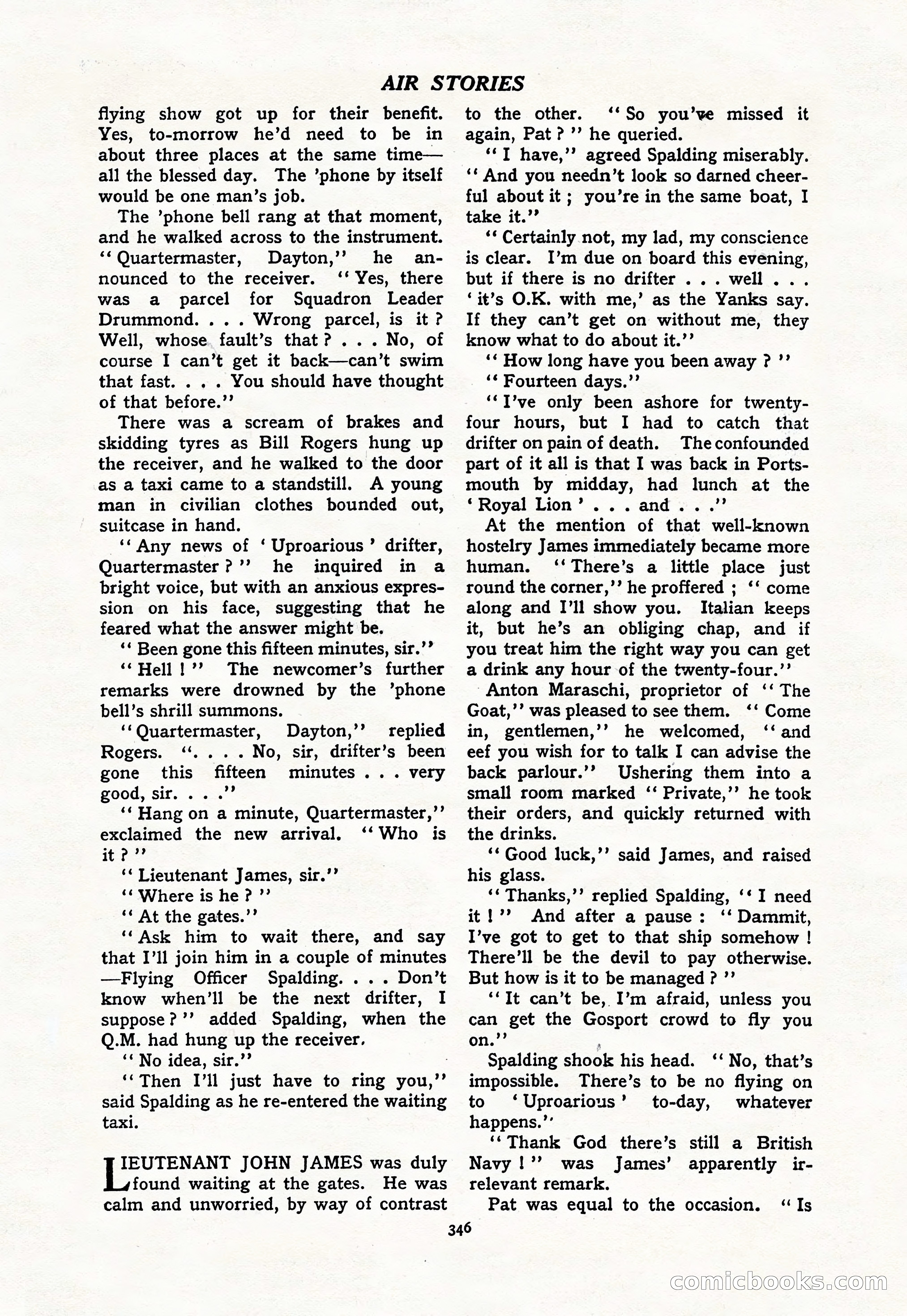 Air Stories, April 1936 — page 60 of 98