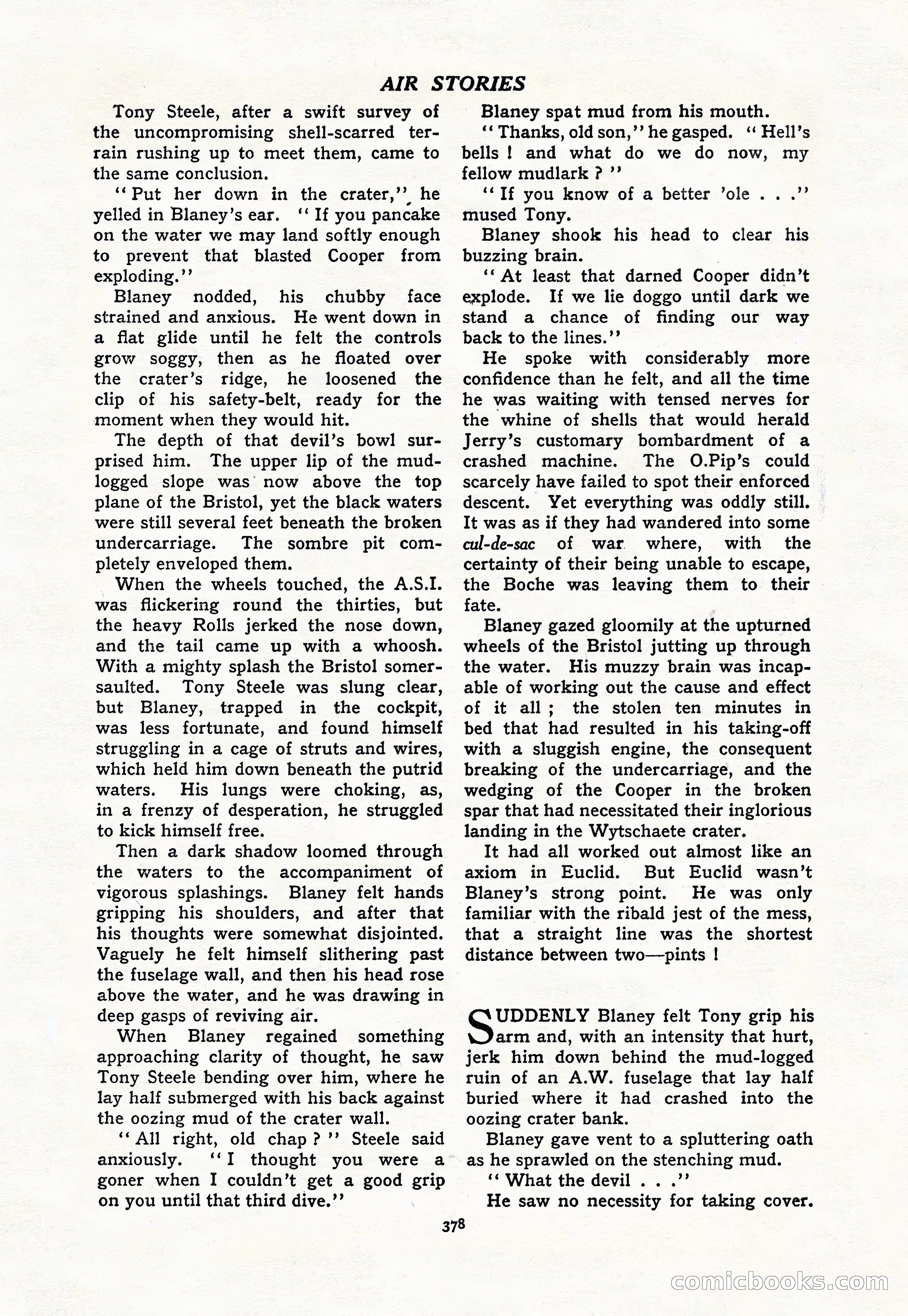 Air Stories, April 1936 — page 92 of 98