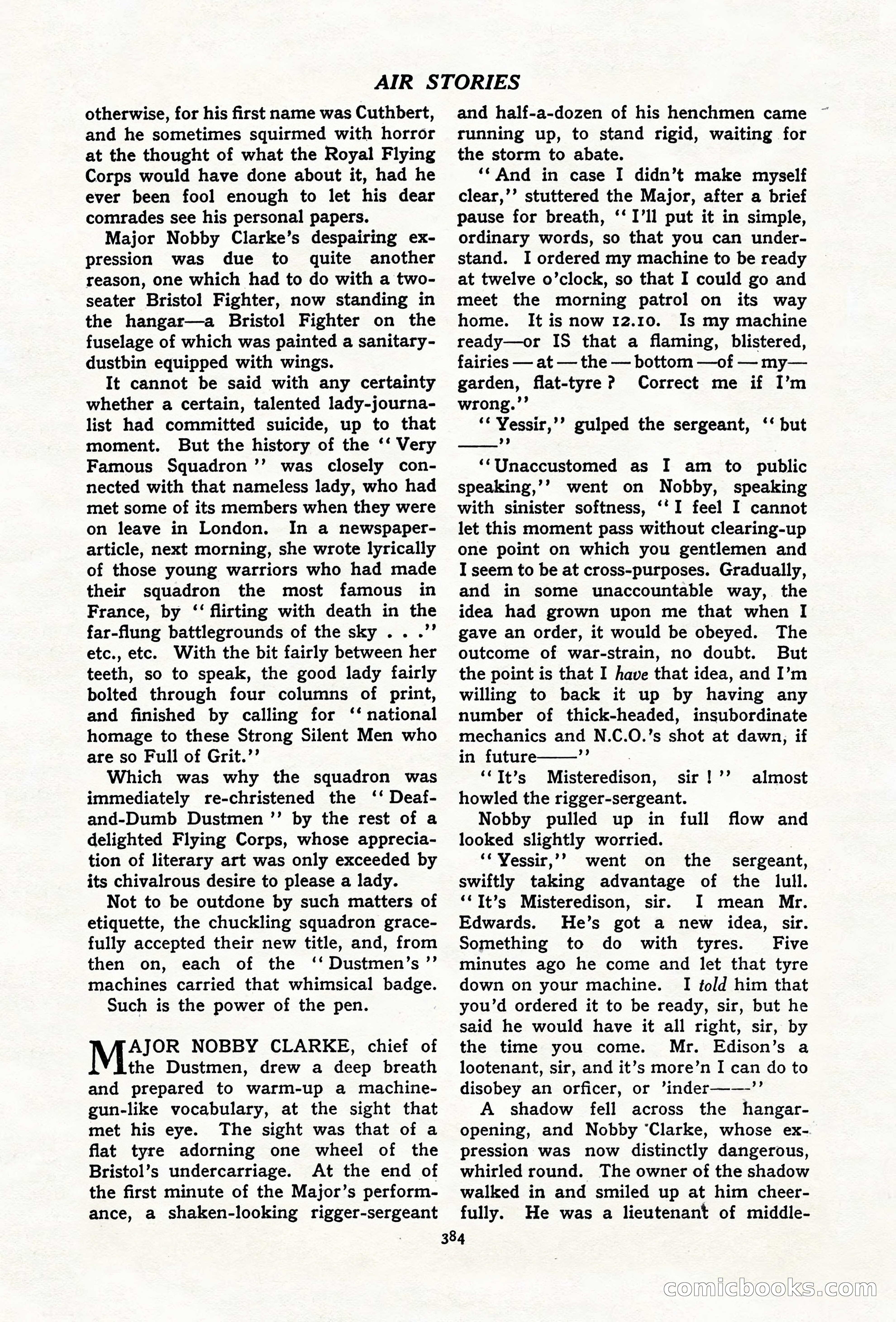 Air Stories, November 1937 — page 6 of 100