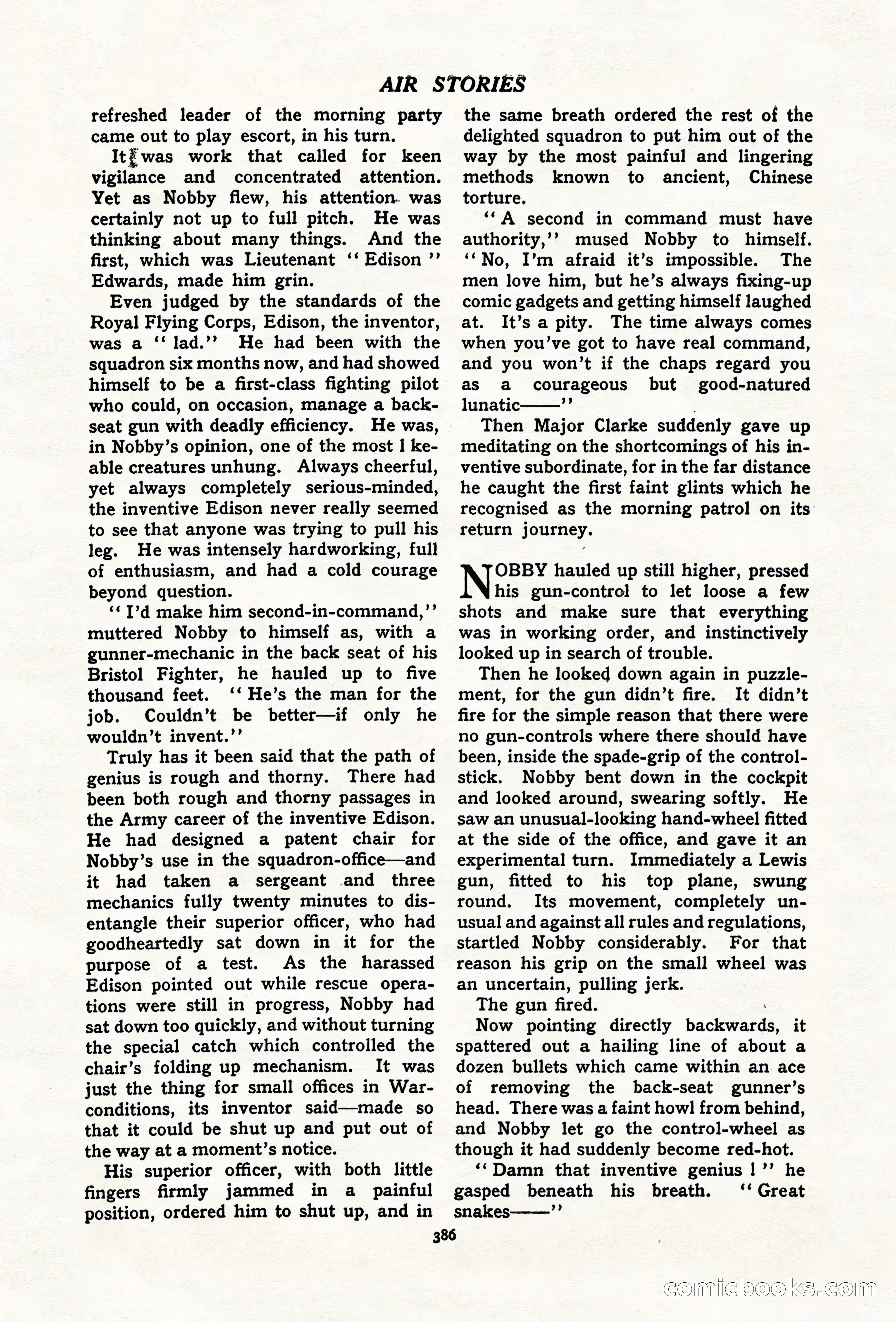 Air Stories, November 1937 — page 8 of 100