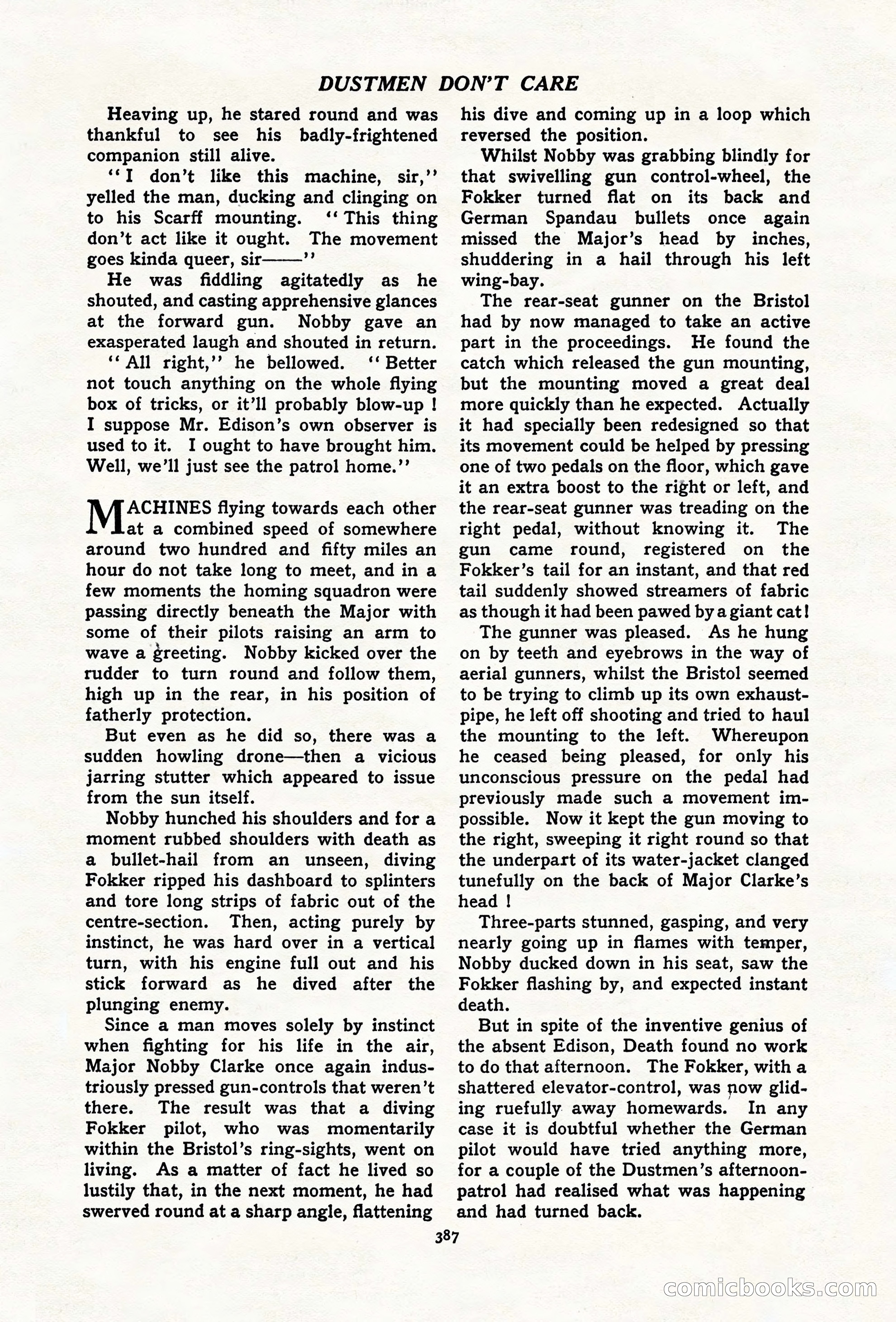 Air Stories, November 1937 — page 9 of 100