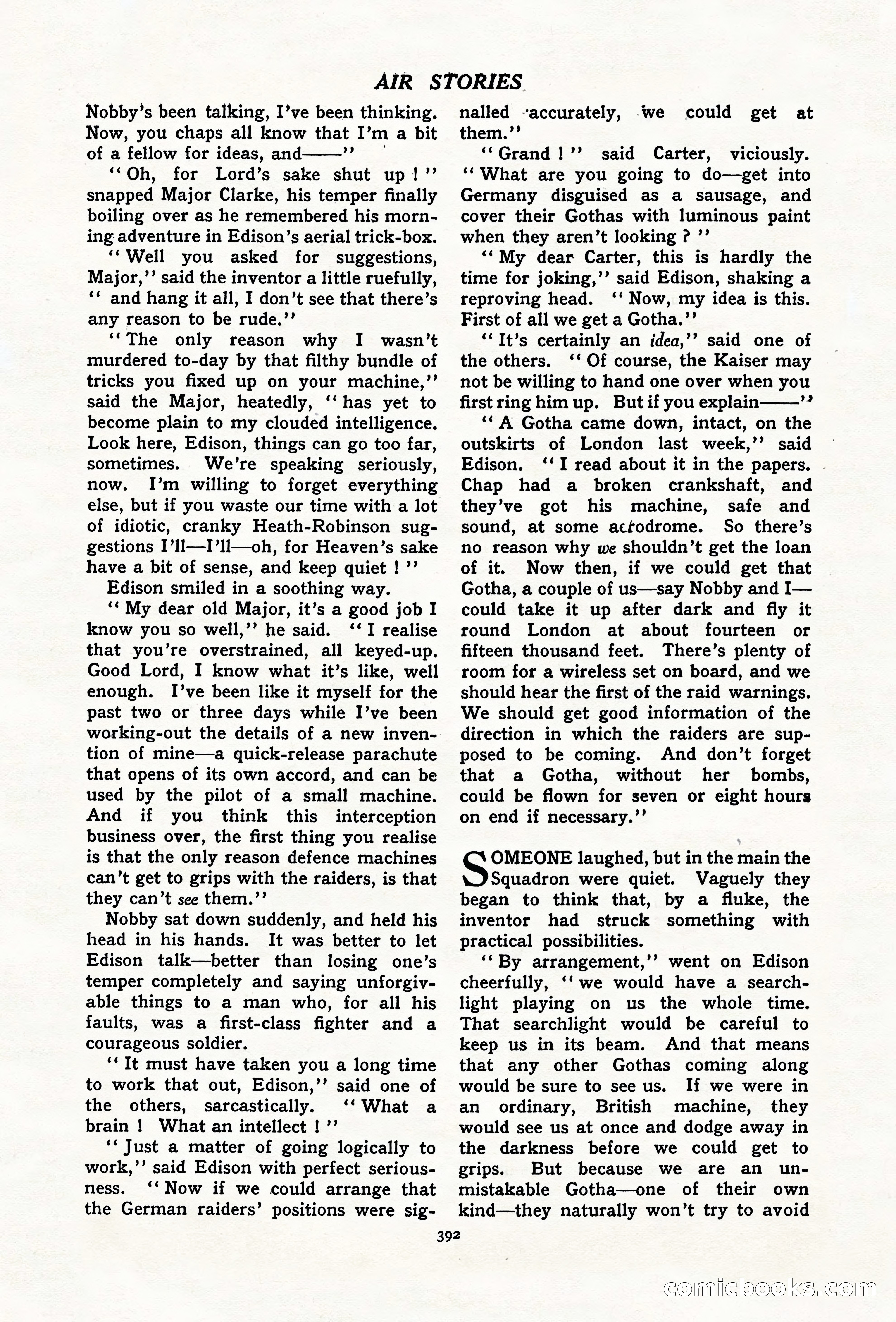 Air Stories, November 1937 — page 14 of 100