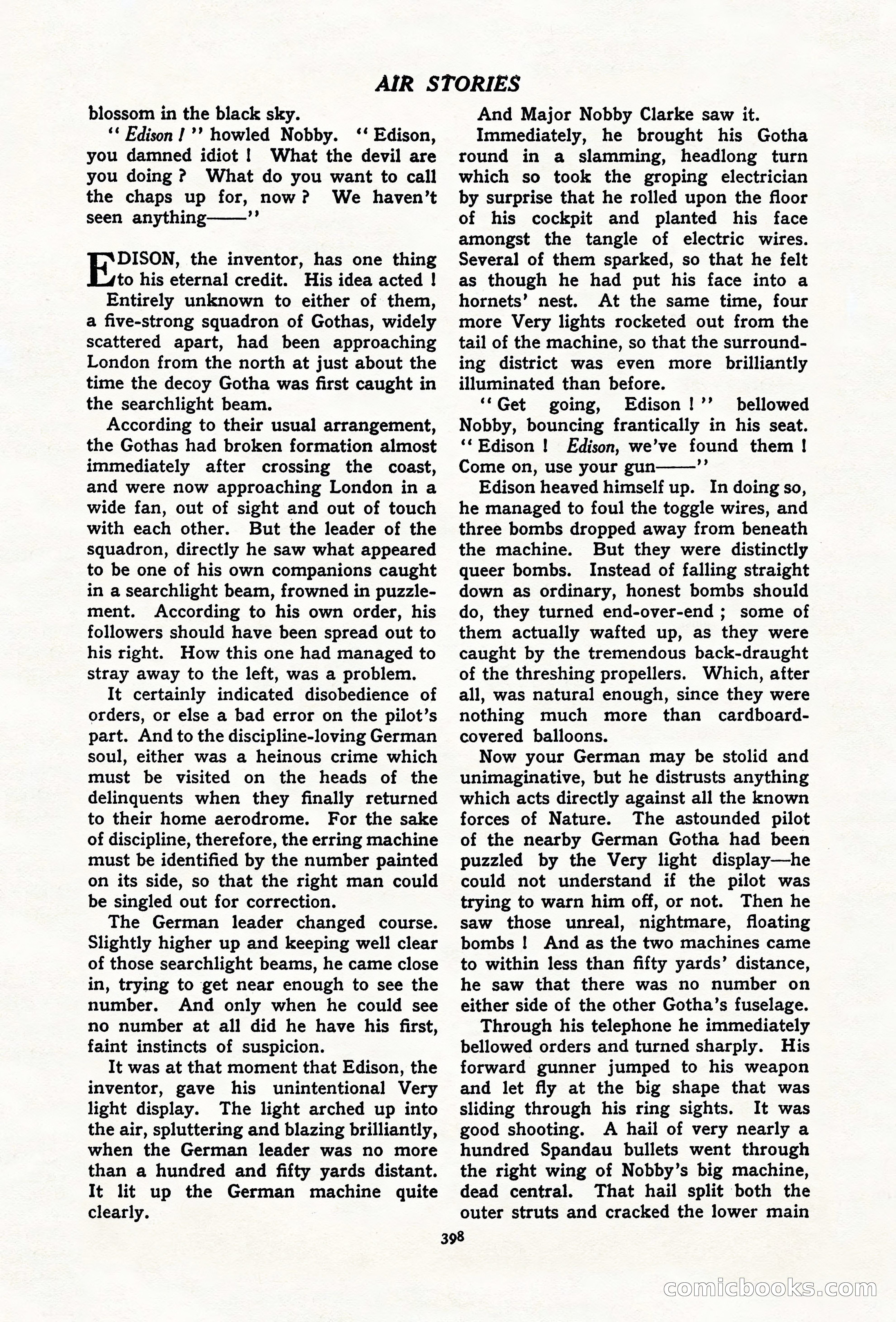 Air Stories, November 1937 — page 20 of 100