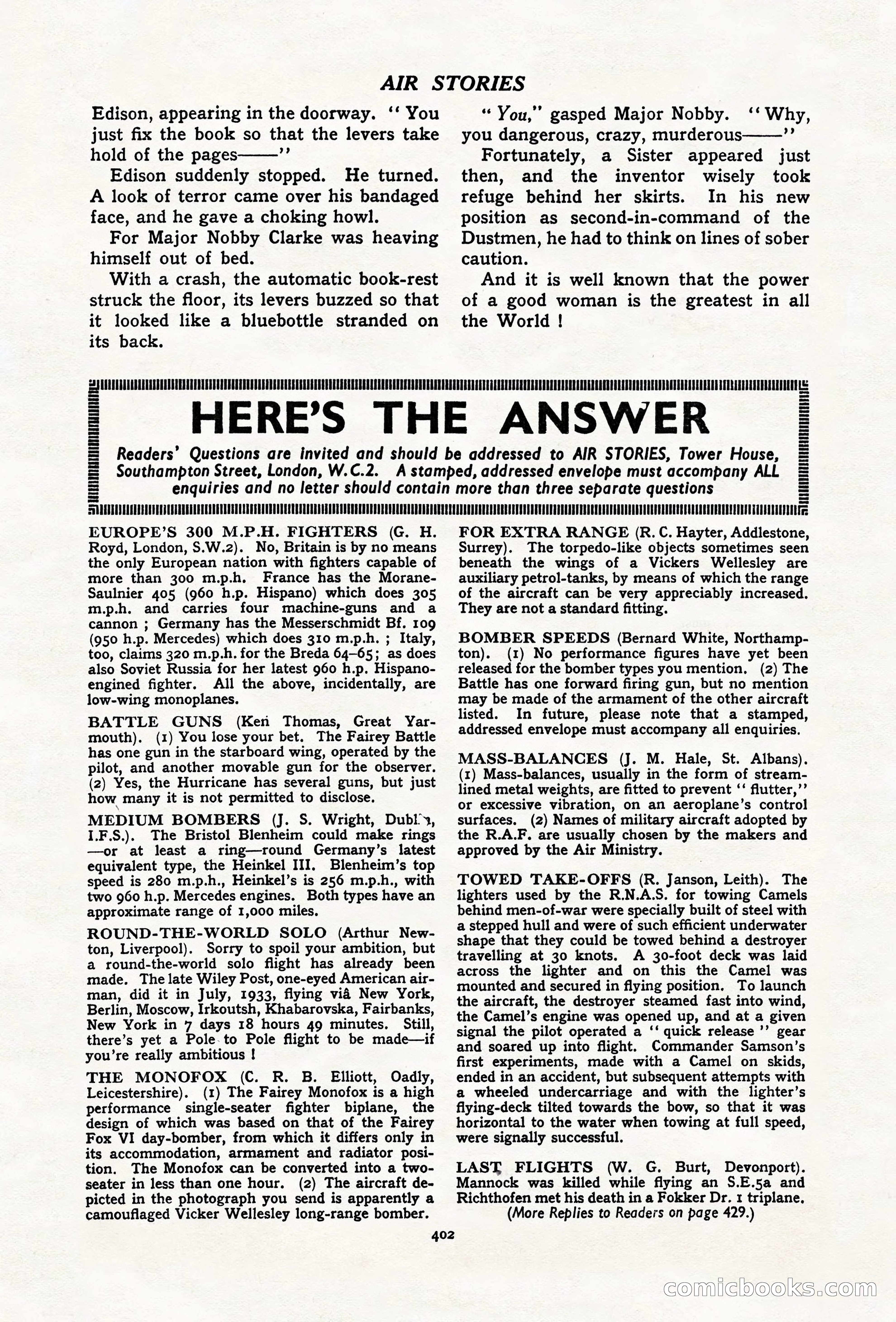 Air Stories, November 1937 — page 24 of 100