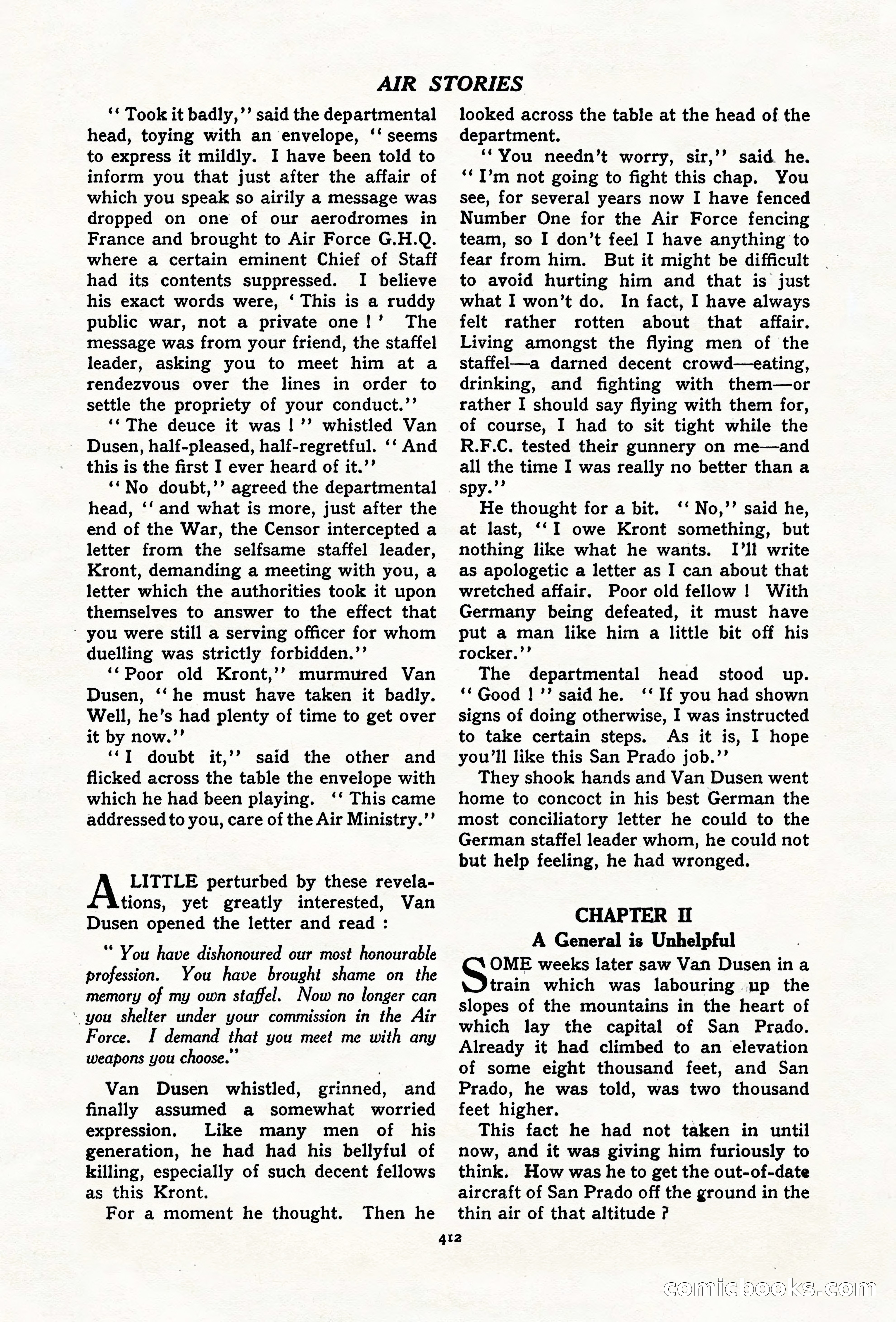 Air Stories, November 1937 — page 34 of 100